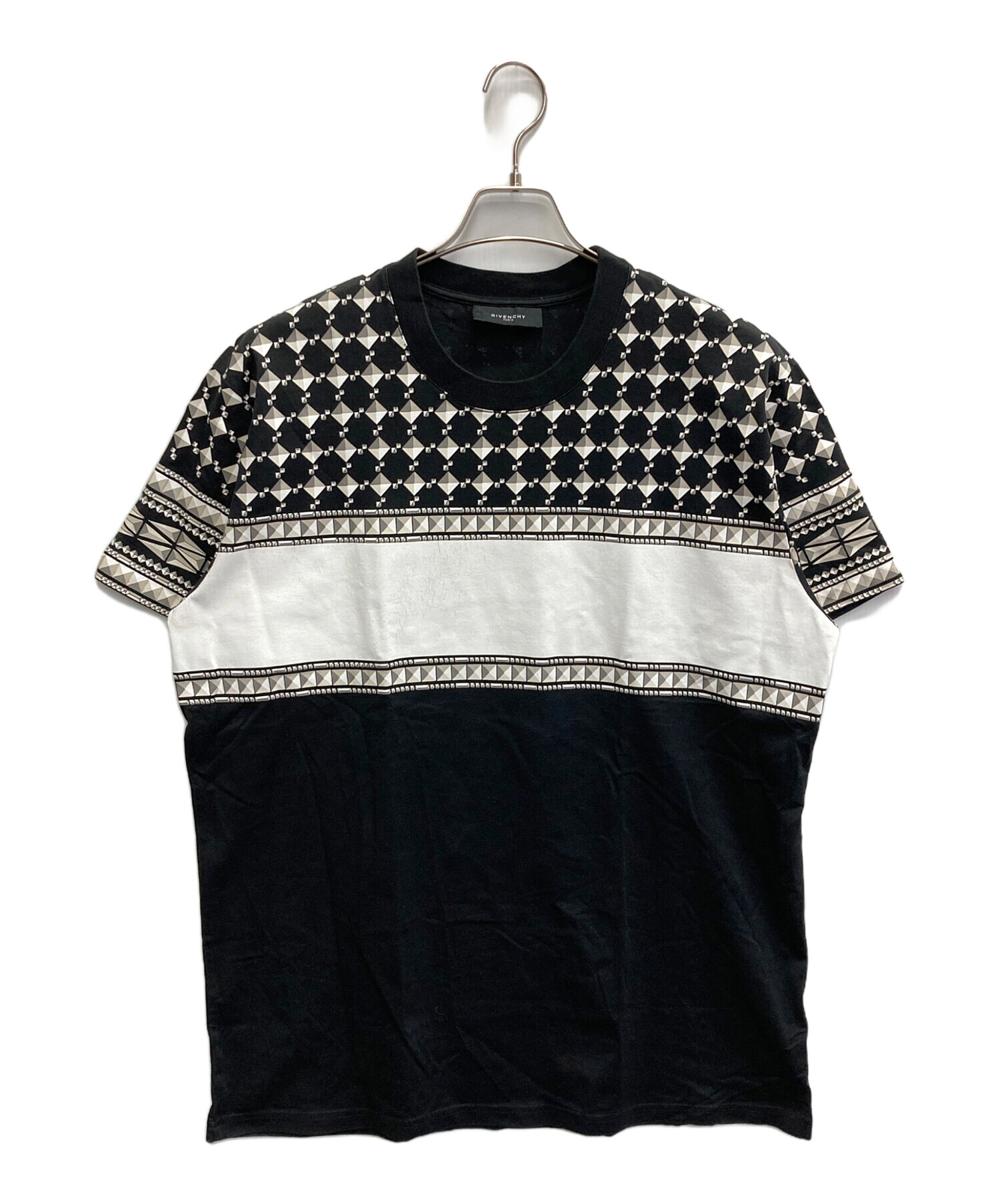 中古・古着通販】GIVENCHY (ジバンシィ) スタッズプリントTシャツ