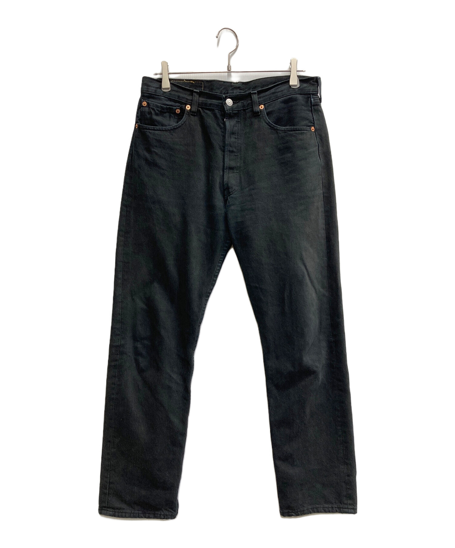中古・古着通販】LEVI'S (リーバイス) 501 ブラックデニムパンツ