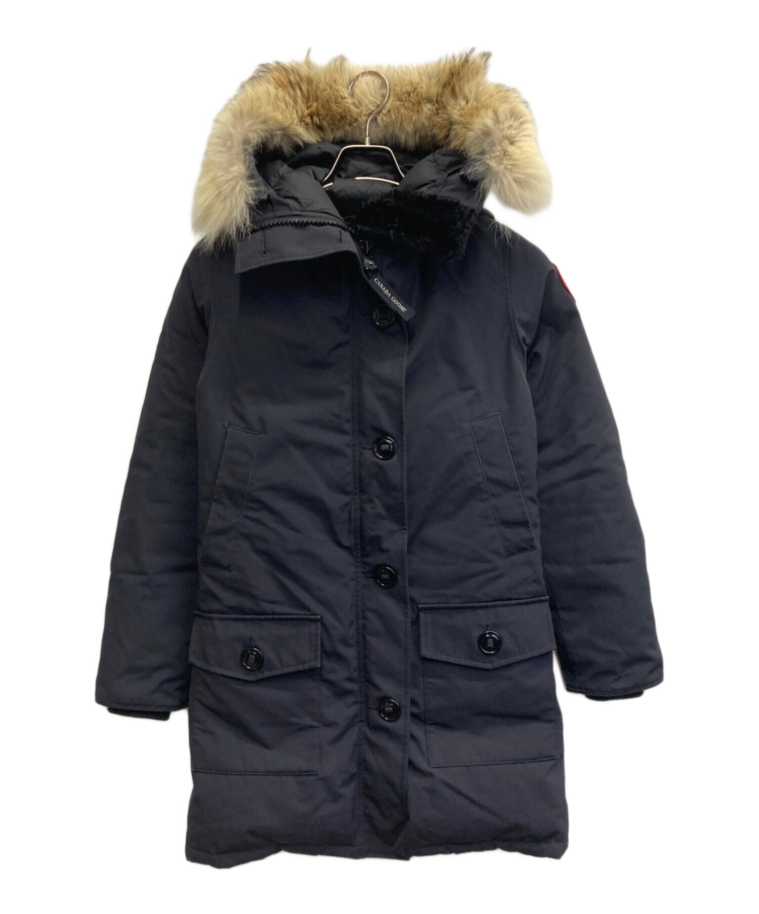カナダグース プロンテパーカー Mサイズ(9号程度) NAVY 中古・古着通販】CANADA GOOSE (カナダグース) BRONTE PARKA ネイビー