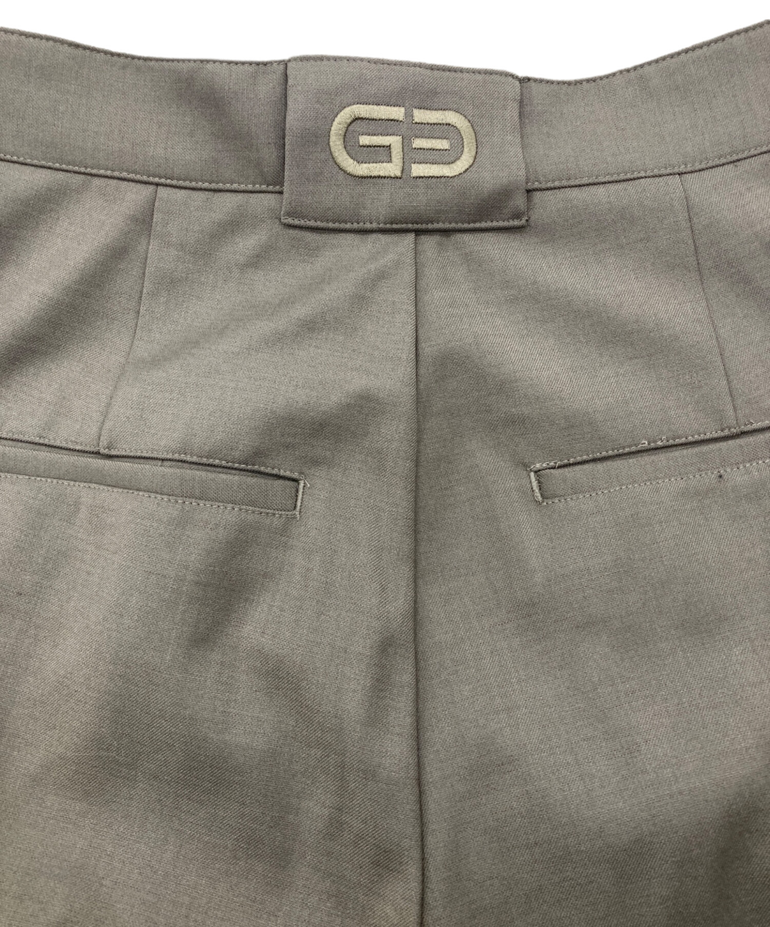 中古・古着通販】GOAT ESSENCE (ゴートエッセンス) TUCK FLARE PANTS