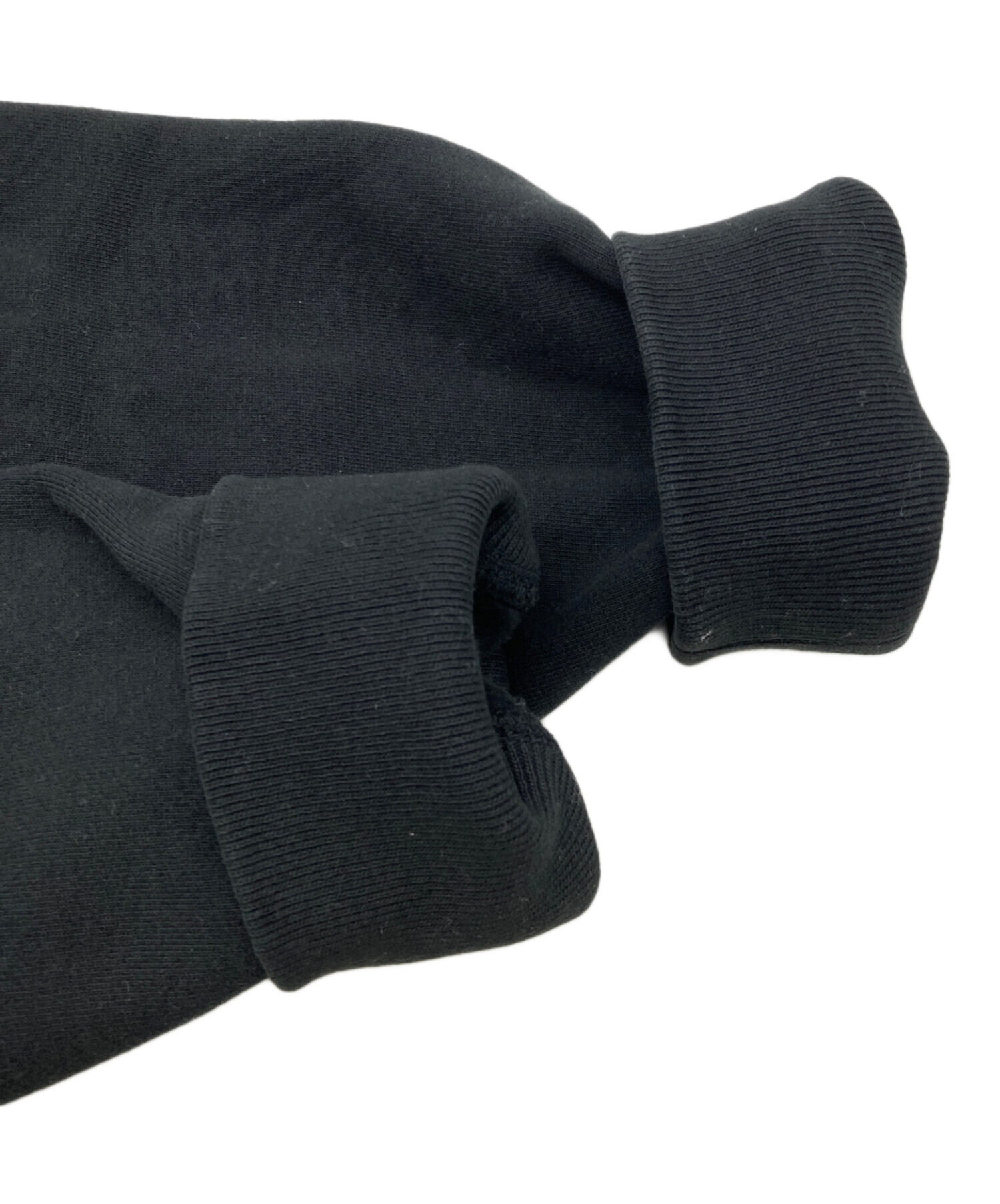 中古・古着通販】stussy (ステューシー) ロゴ刺繍 パーカー ブラック