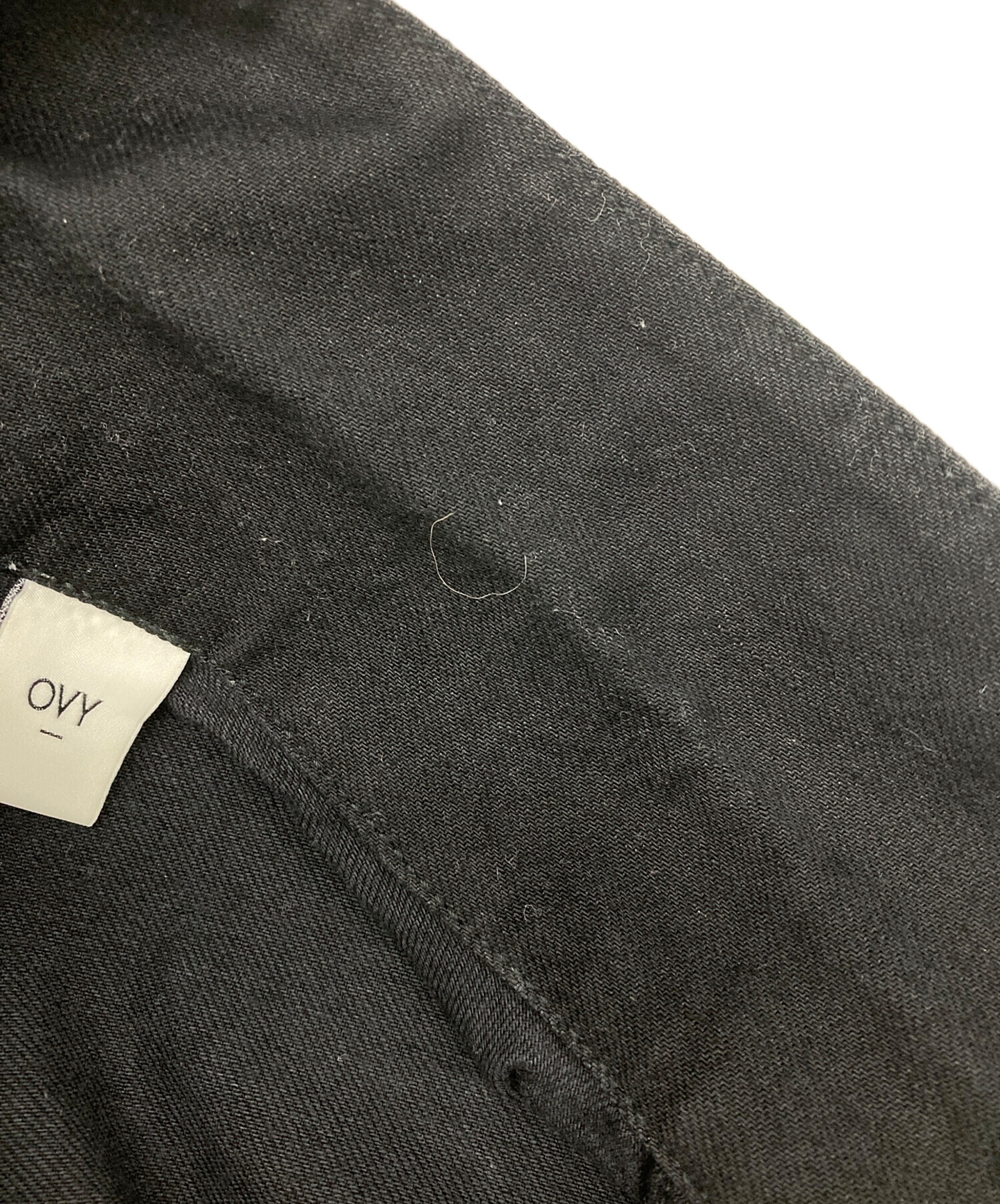 中古・古着通販】OVY (オヴィー) Euro Work Black Denim Jacket