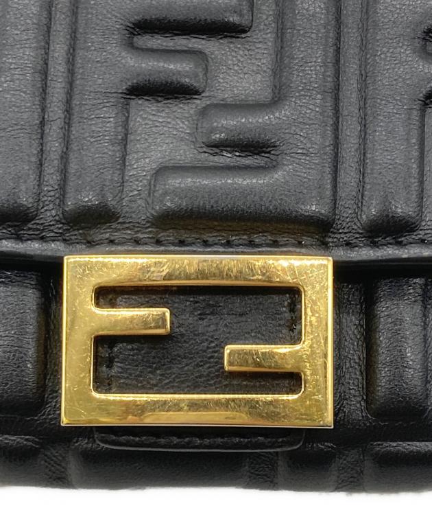 中古・古着通販】FENDI (フェンディ) チェーンウォレット ブラック