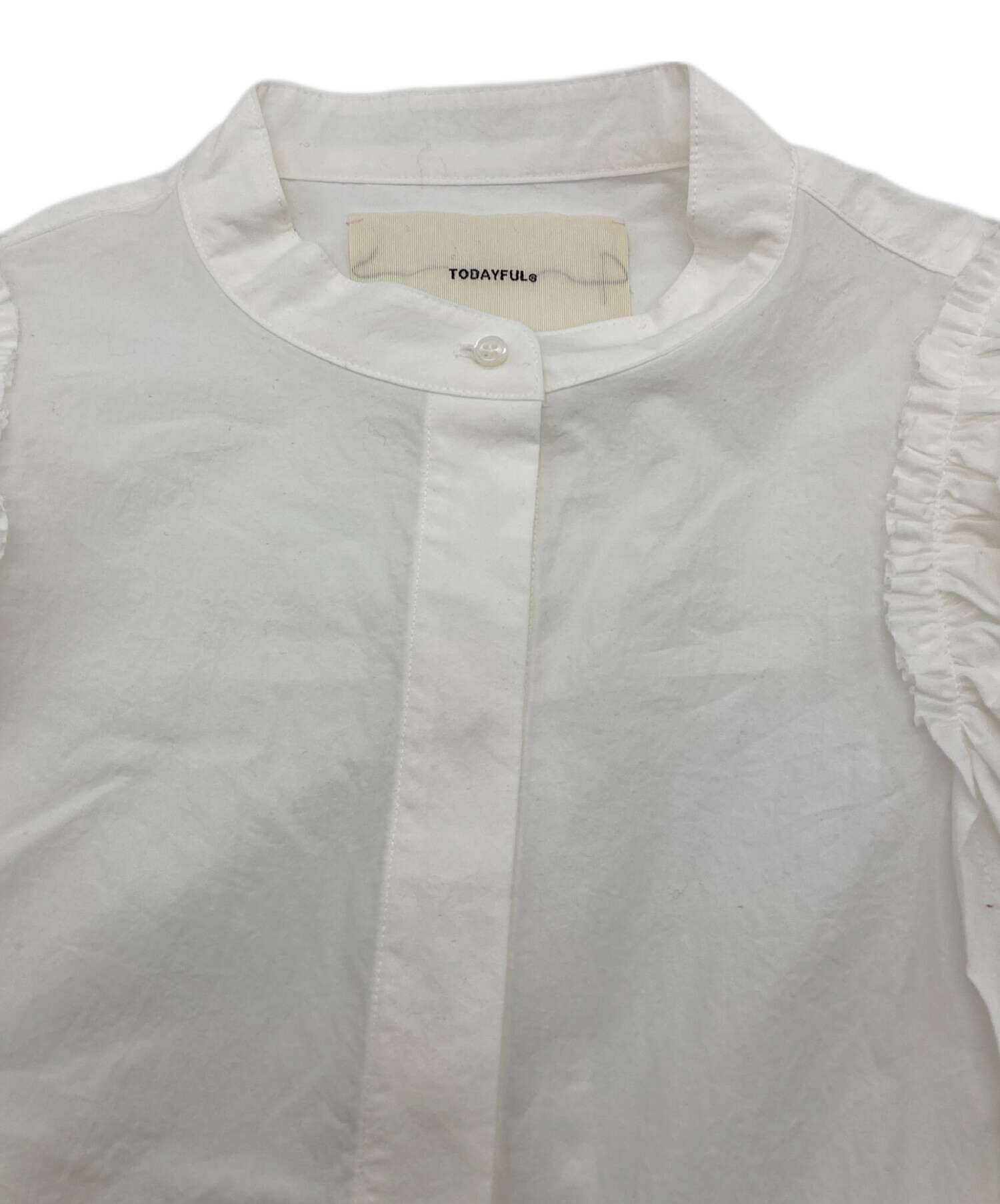 中古・古着通販】TODAYFUL (トゥデイフル) Cutoff Puffshoulder Shirts