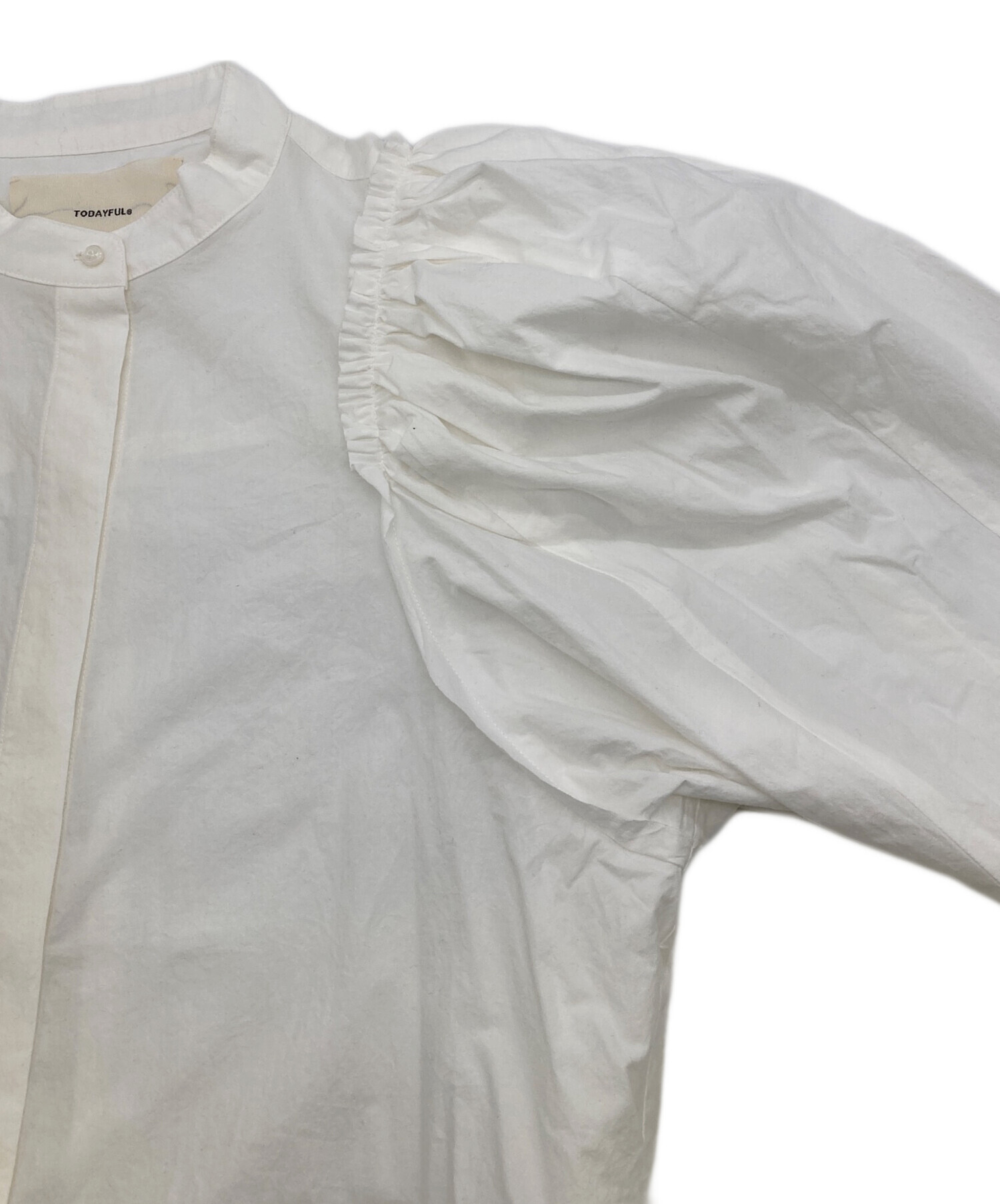 中古・古着通販】TODAYFUL (トゥデイフル) Cutoff Puffshoulder Shirts