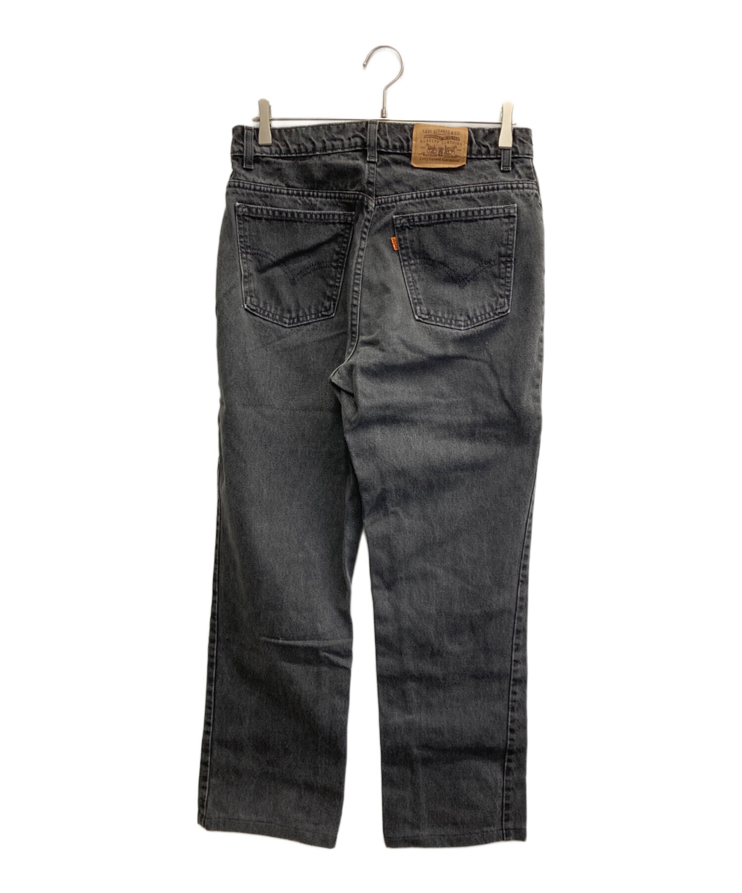 中古・古着通販】LEVI'S (リーバイス) ブラックデニムパンツ ブラック