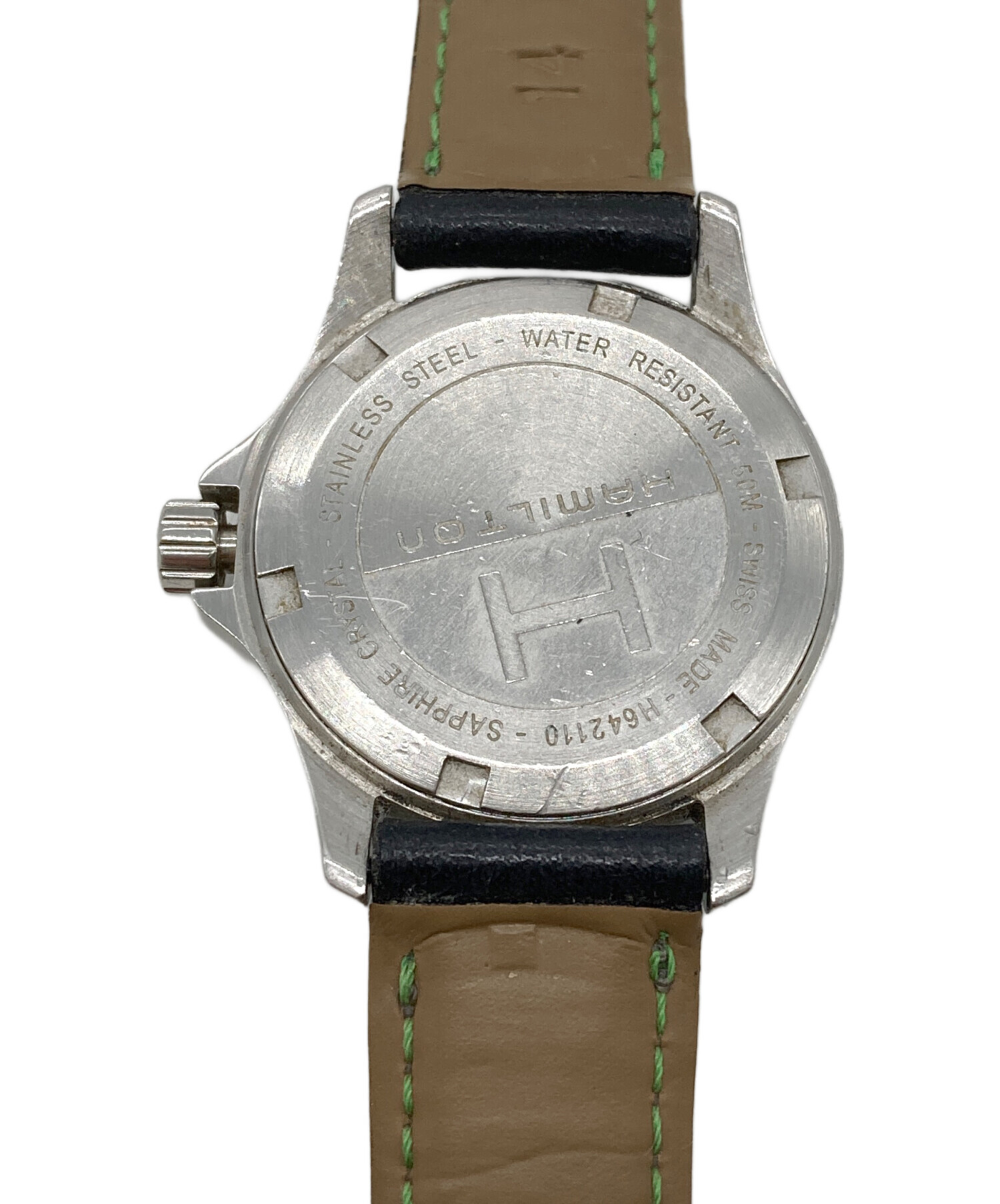 カーキ 腕時計 HAMILTON(ハミルトン) H642110 Khaki ※電池交換済 