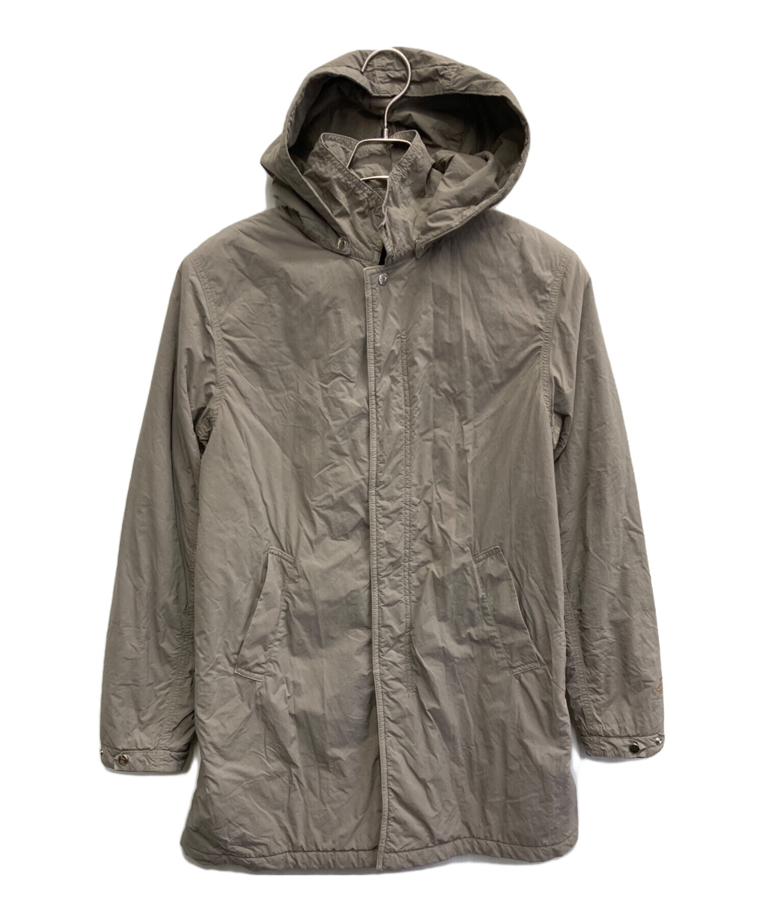 美品 THE NORTH FACE ノースフェイス Journeys Zepher Coat ナイロン プリマロフト パデッドコート ジャケット NP71555 Sサイズ グレージュ メンズ 古着 中古 USED 中古・古着通販】THE NORTH FACE (ザ ノース フェイス) JOURNEYS