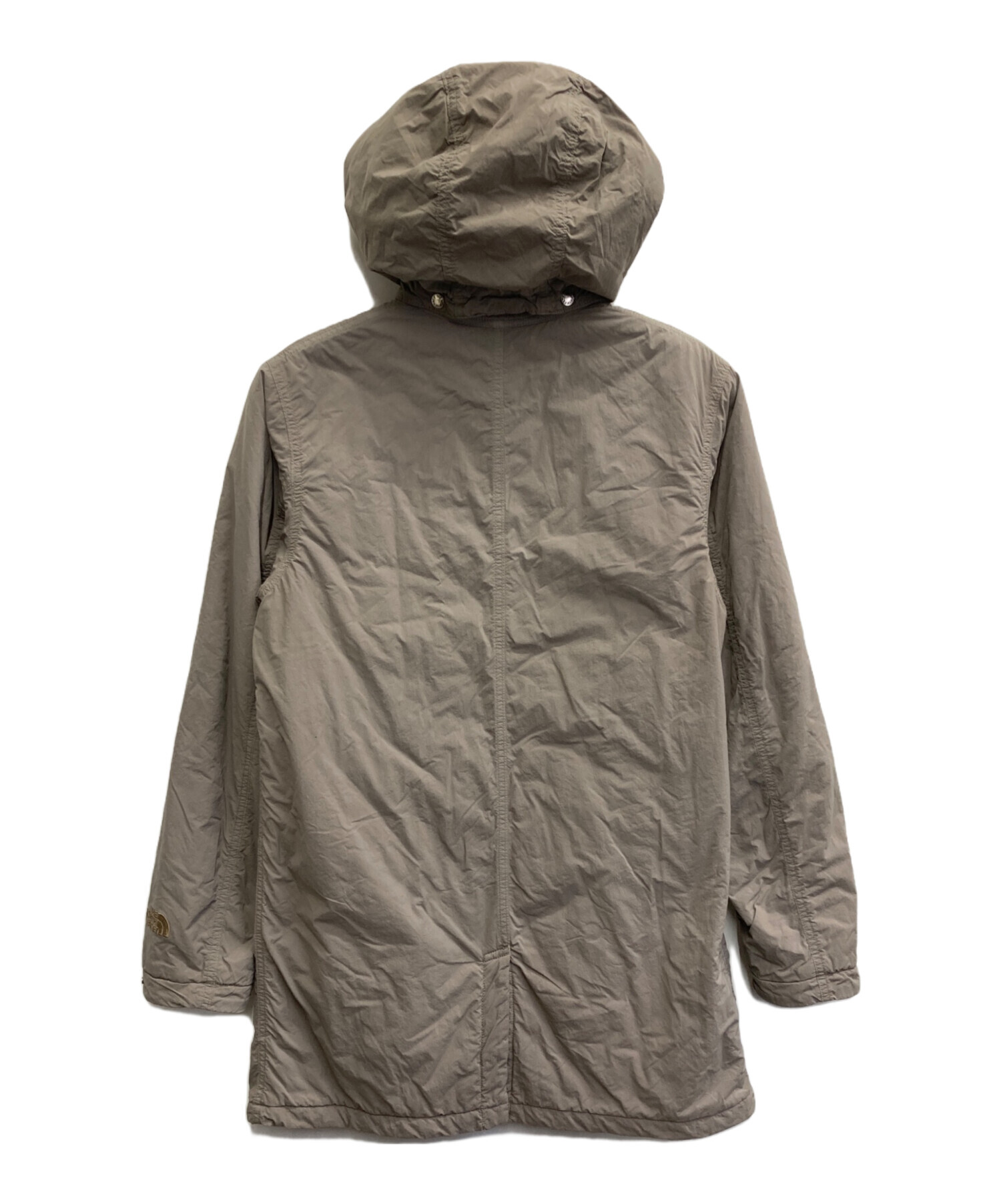 美品 THE NORTH FACE ノースフェイス Journeys Zepher Coat ナイロン プリマロフト パデッドコート ジャケット NP71555 Sサイズ グレージュ メンズ 古着 中古 USED 中古・古着通販】THE NORTH FACE (ザ ノース フェイス) JOURNEYS