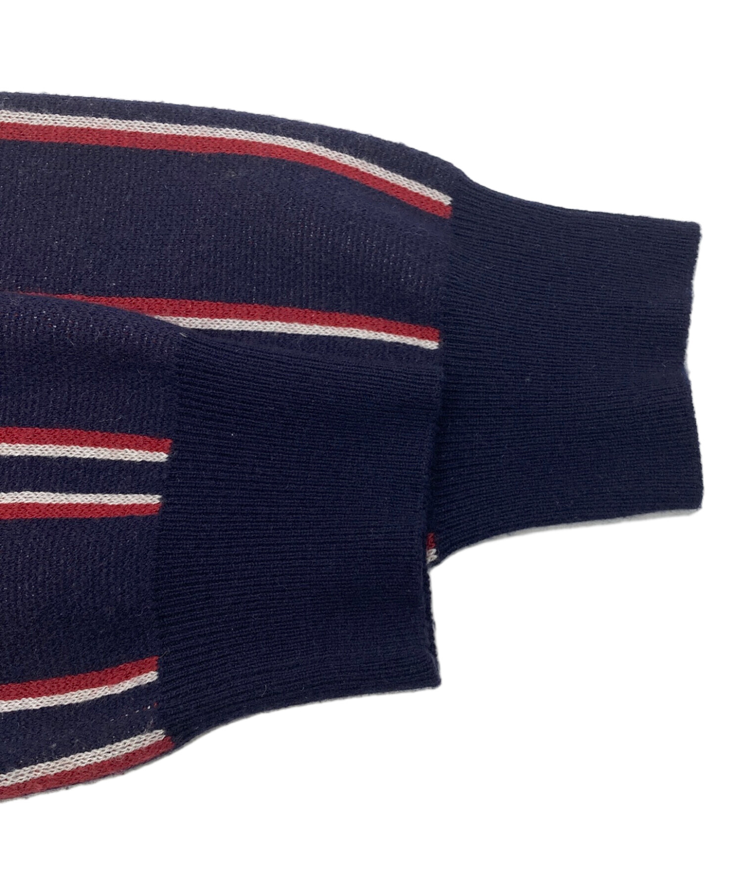 中古・古着通販】FRED PERRY (フレッドペリー) ストライプカーディガン