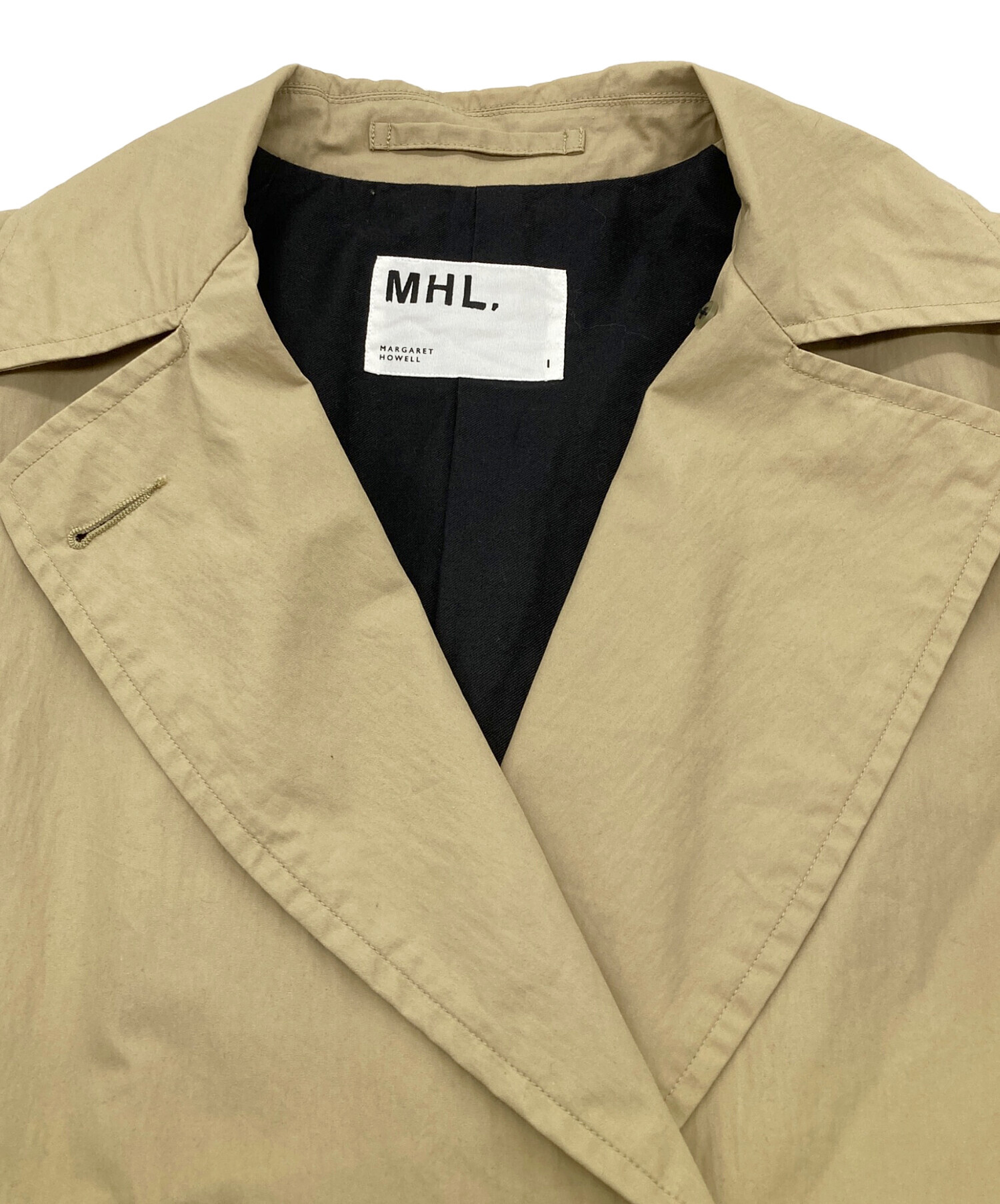 中古・古着通販】MHL (エムエイチエル) DRY WAX COTTON NYLONトレンチ