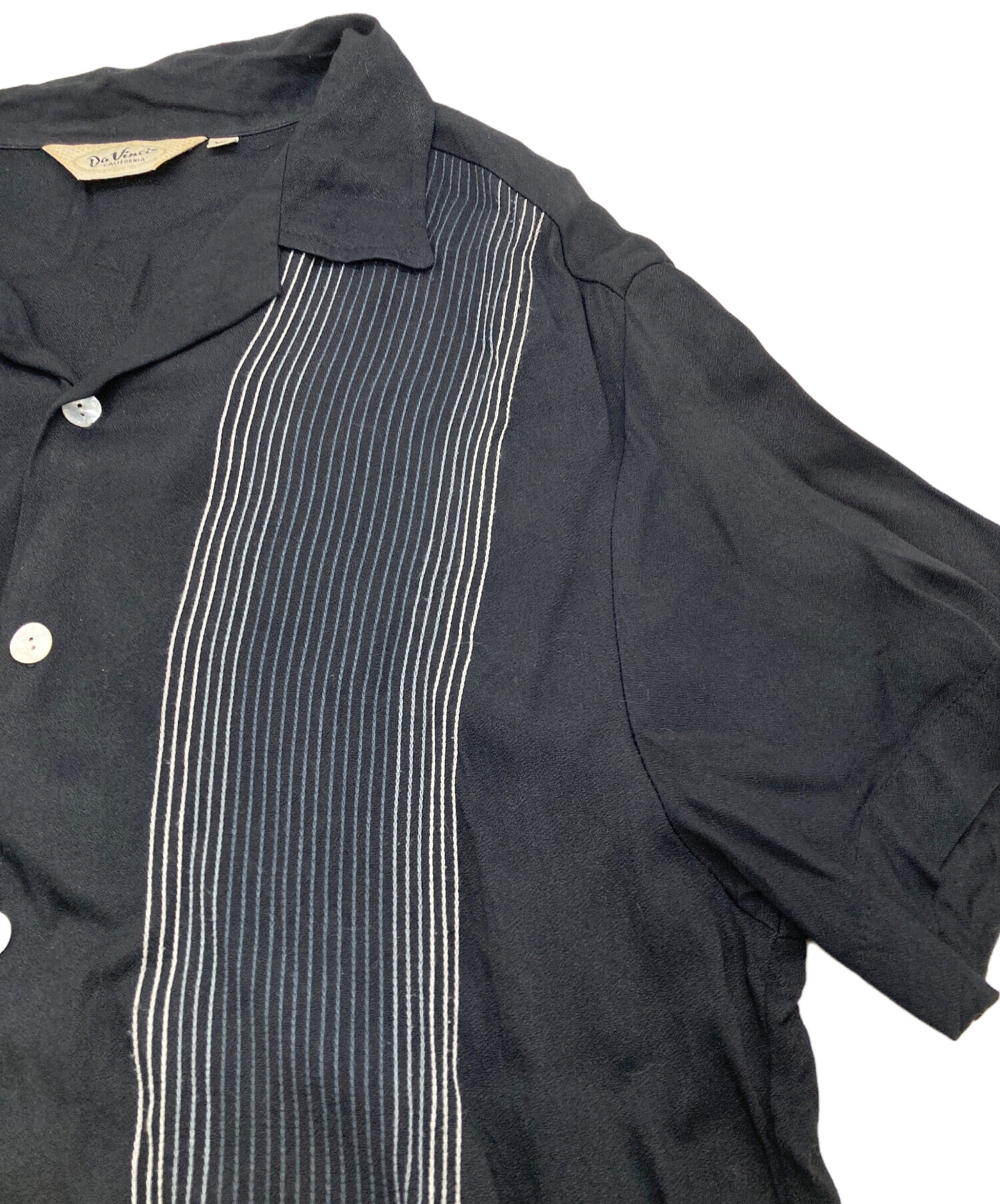 中古・古着通販】Davinci (ダヴィンチ) 60'Sオープンカラーシャツ