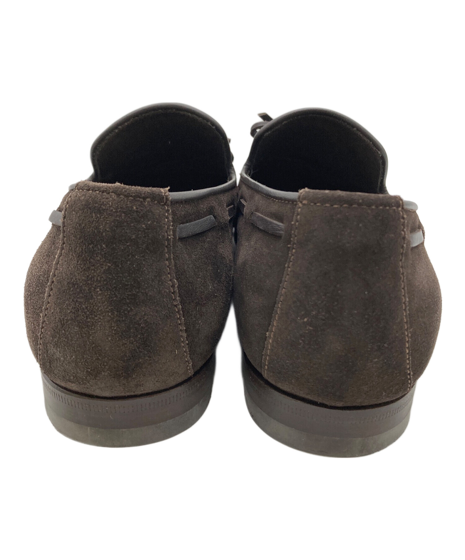 中古・古着通販】Santoni (サントーニ) ローファー ブラウン サイズ:6