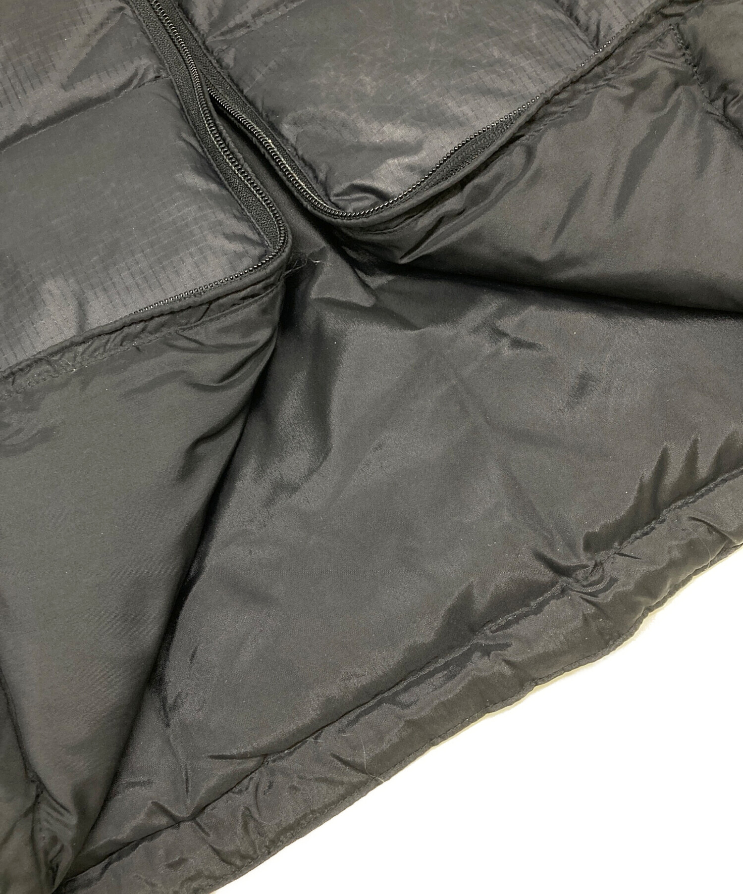 中古・古着通販】GAP (ギャップ) ダウンベスト ブラック サイズ:S