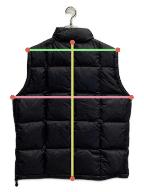 中古・古着通販】GAP (ギャップ) ダウンベスト ブラック サイズ:S