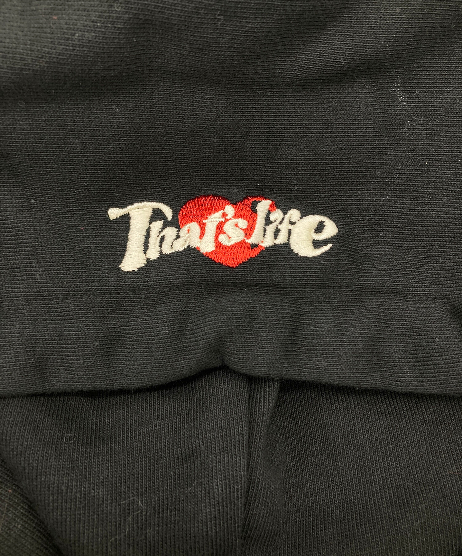 中古・古着通販】That's Life (ザッツ ライフ) パーカー ブラック