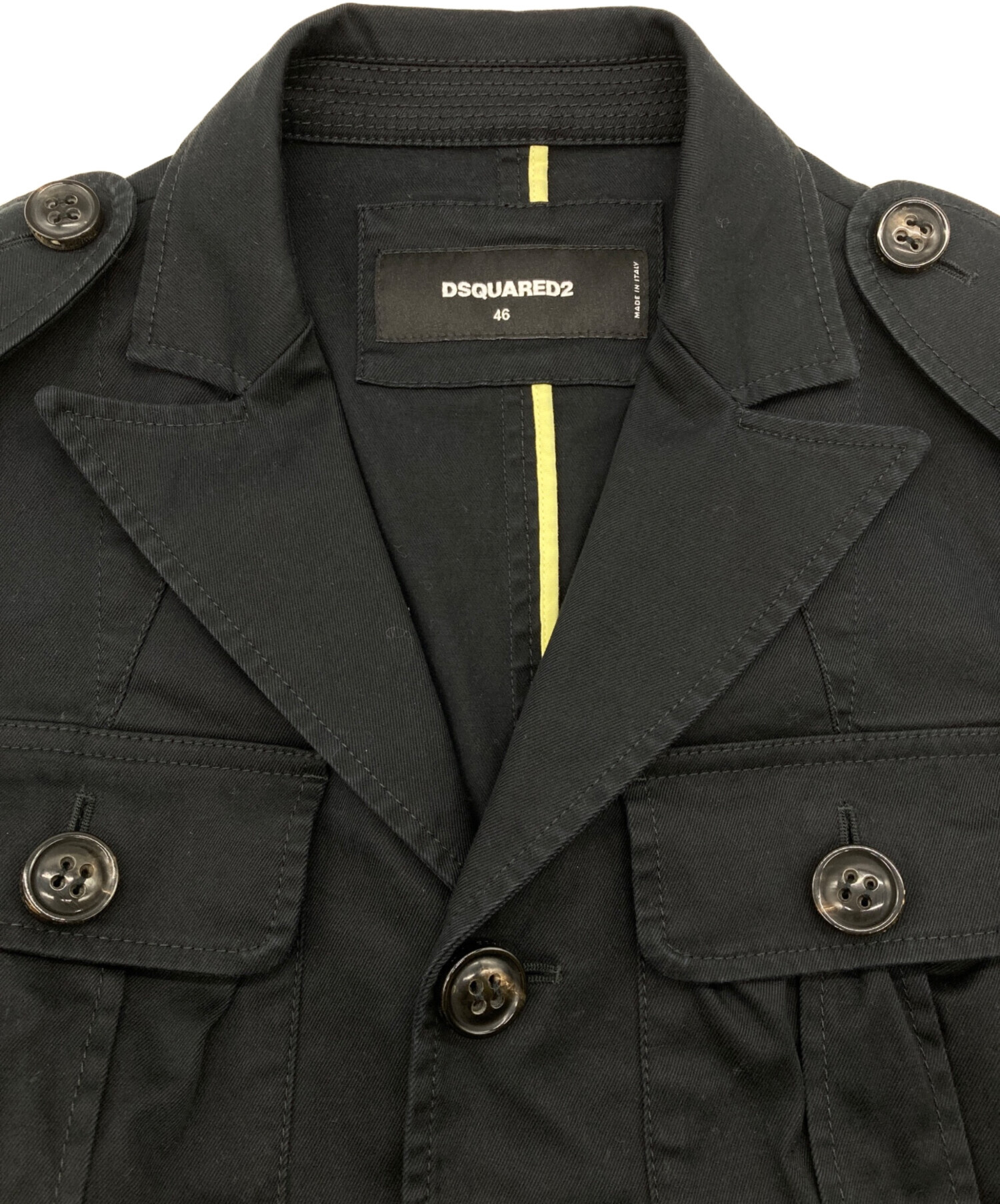 中古・古着通販】DSQUARED2 (ディースクエアード) サファリジャケット