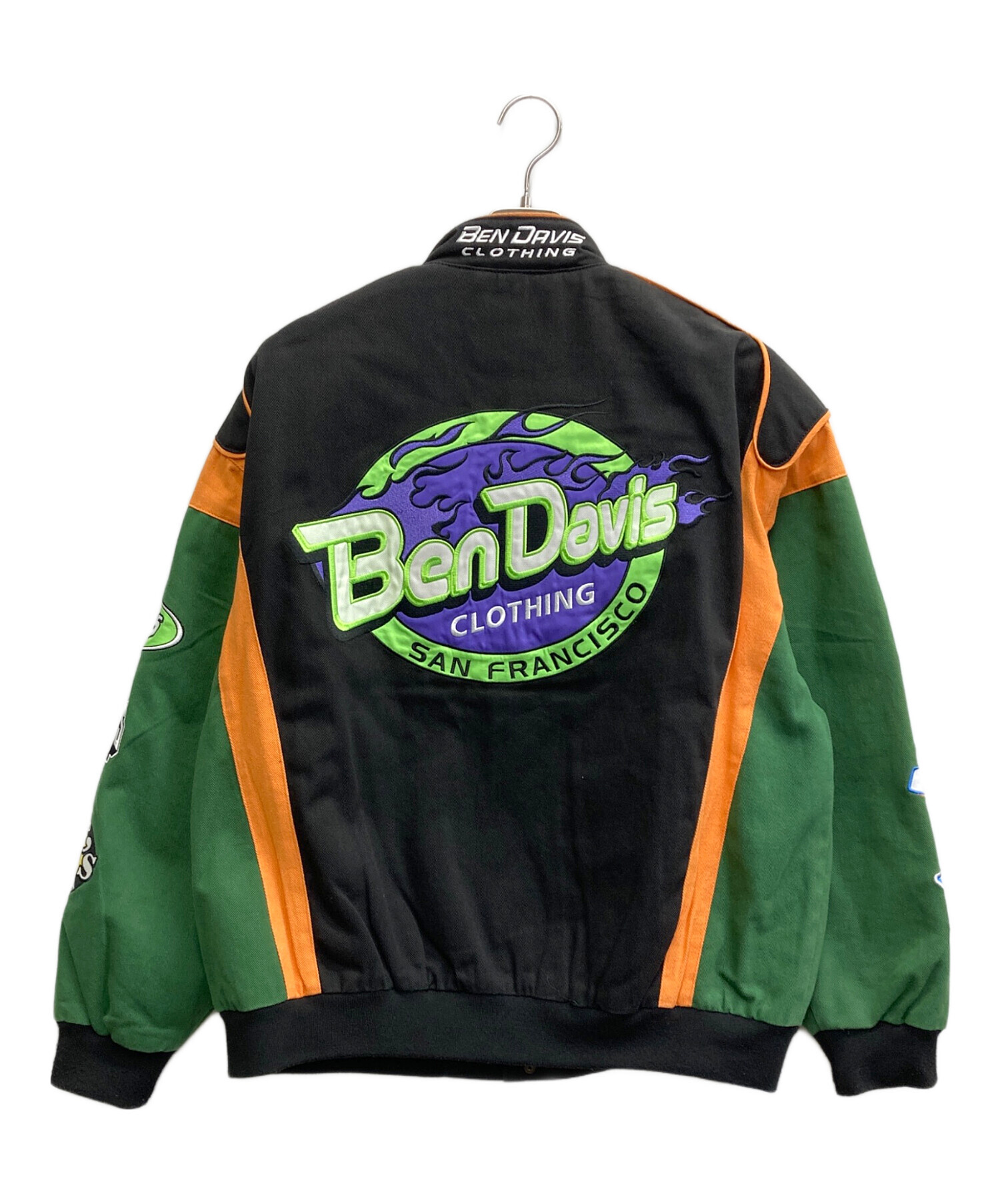 中古・古着通販】BEN DAVIS (ベンデイビス) レーシングジャケット 