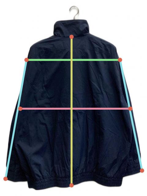 中古・古着通販】LOTTO (ロット) LOGO NYLON BLOUSON ネイビー サイズ