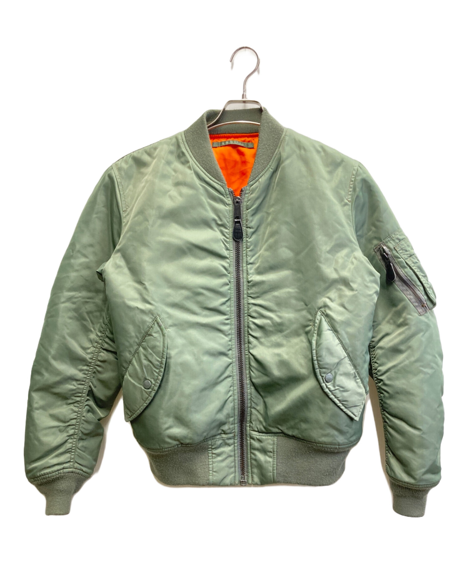 中古・古着通販】AVIREX (アヴィレックス) MA-1 COMMERCIAL グリーン