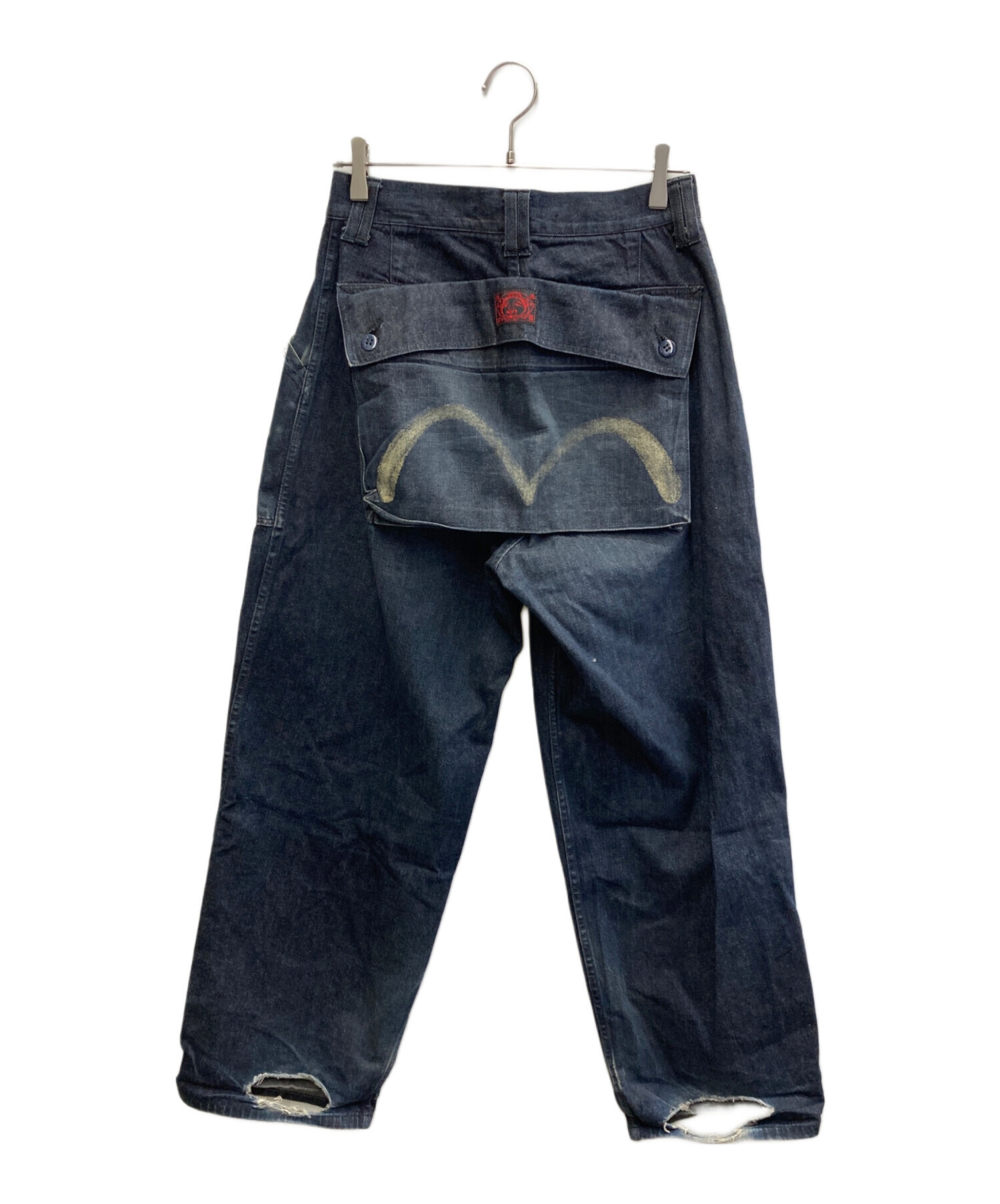 中古・古着通販】EVISU (エヴィス) モンキー デニム ベイカーパンツ