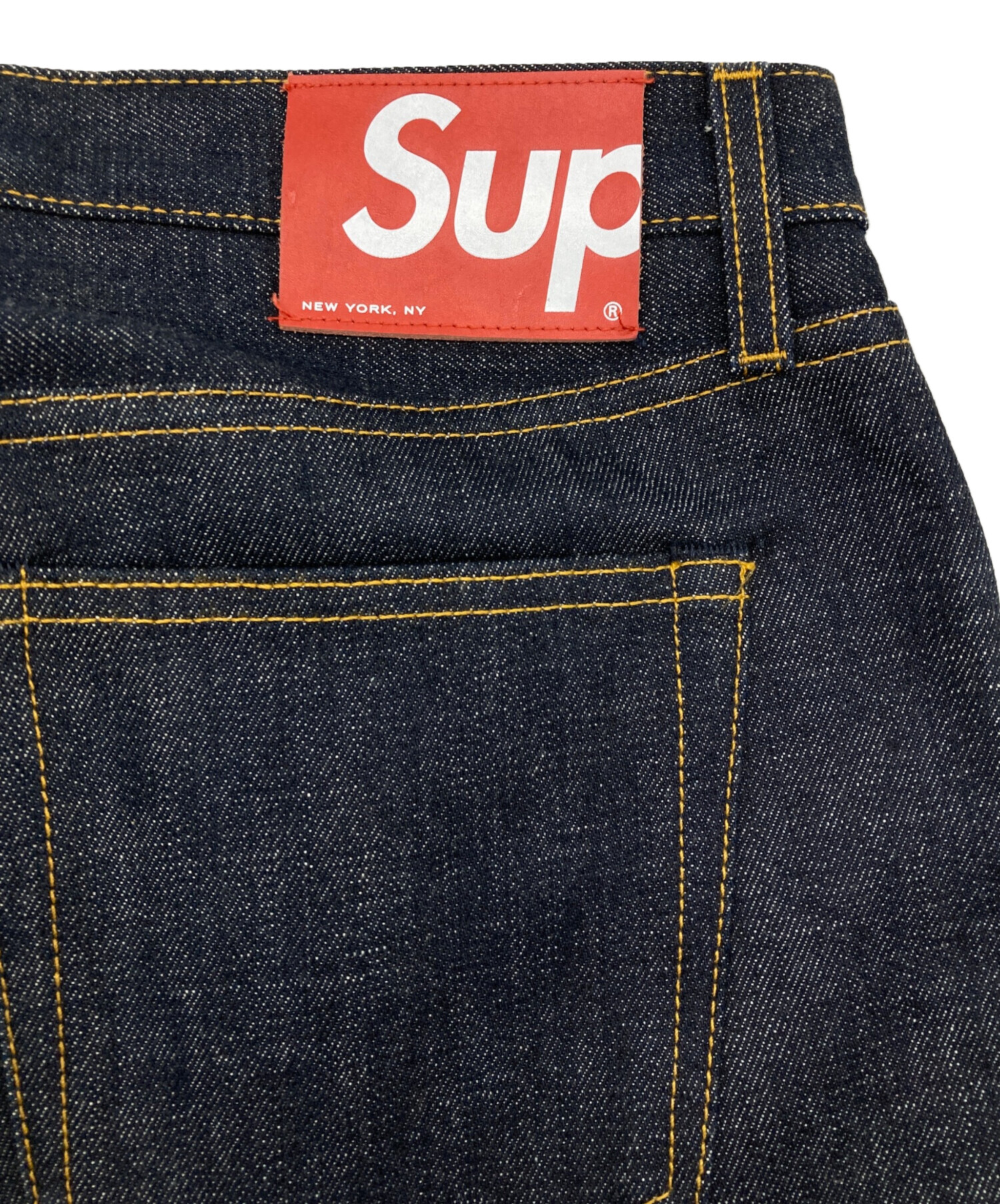 中古・古着通販】SUPREME (シュプリーム) Rigid Slim Jeans インディゴ