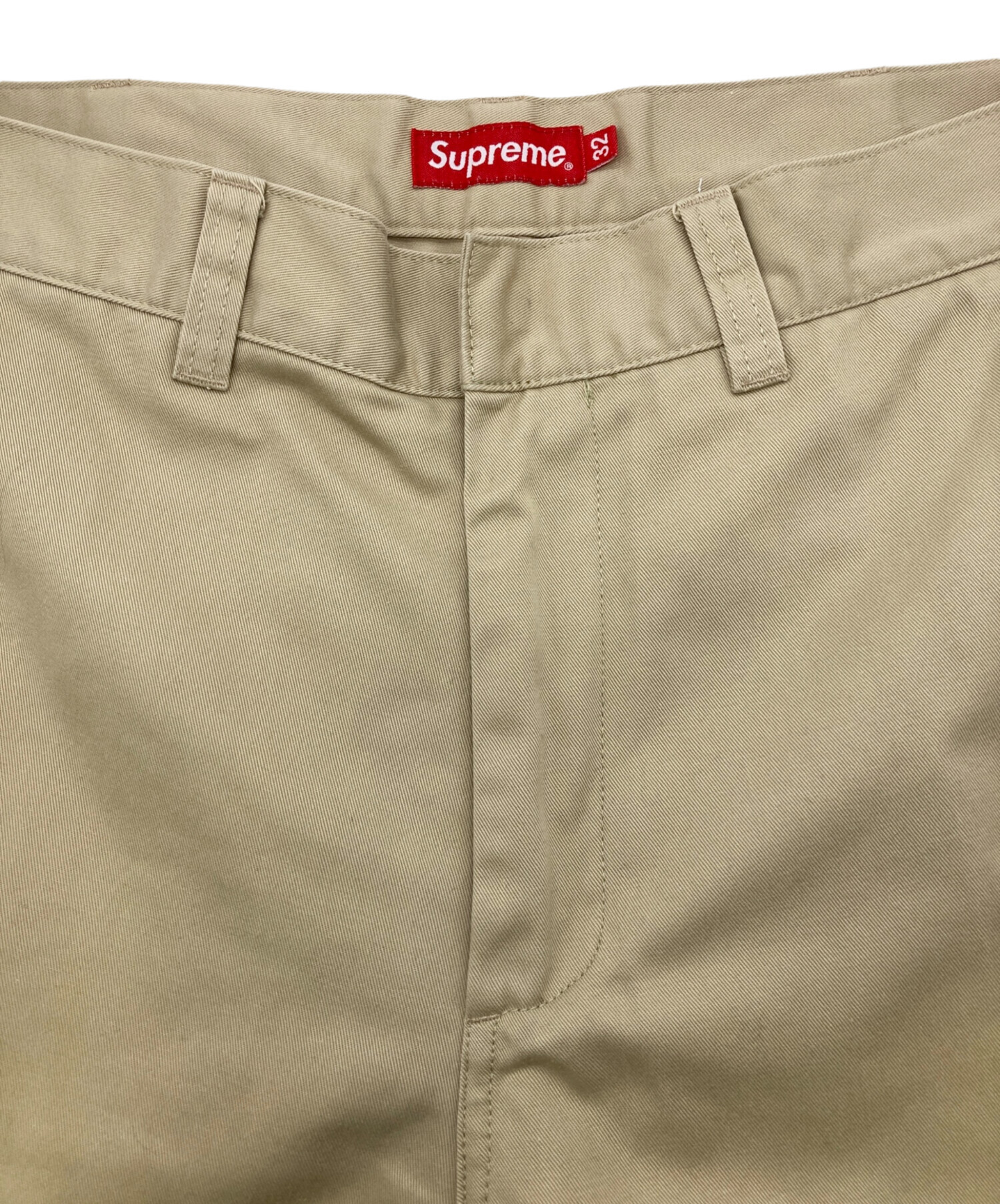 中古・古着通販】SUPREME (シュプリーム) Work Pant ベージュ サイズ