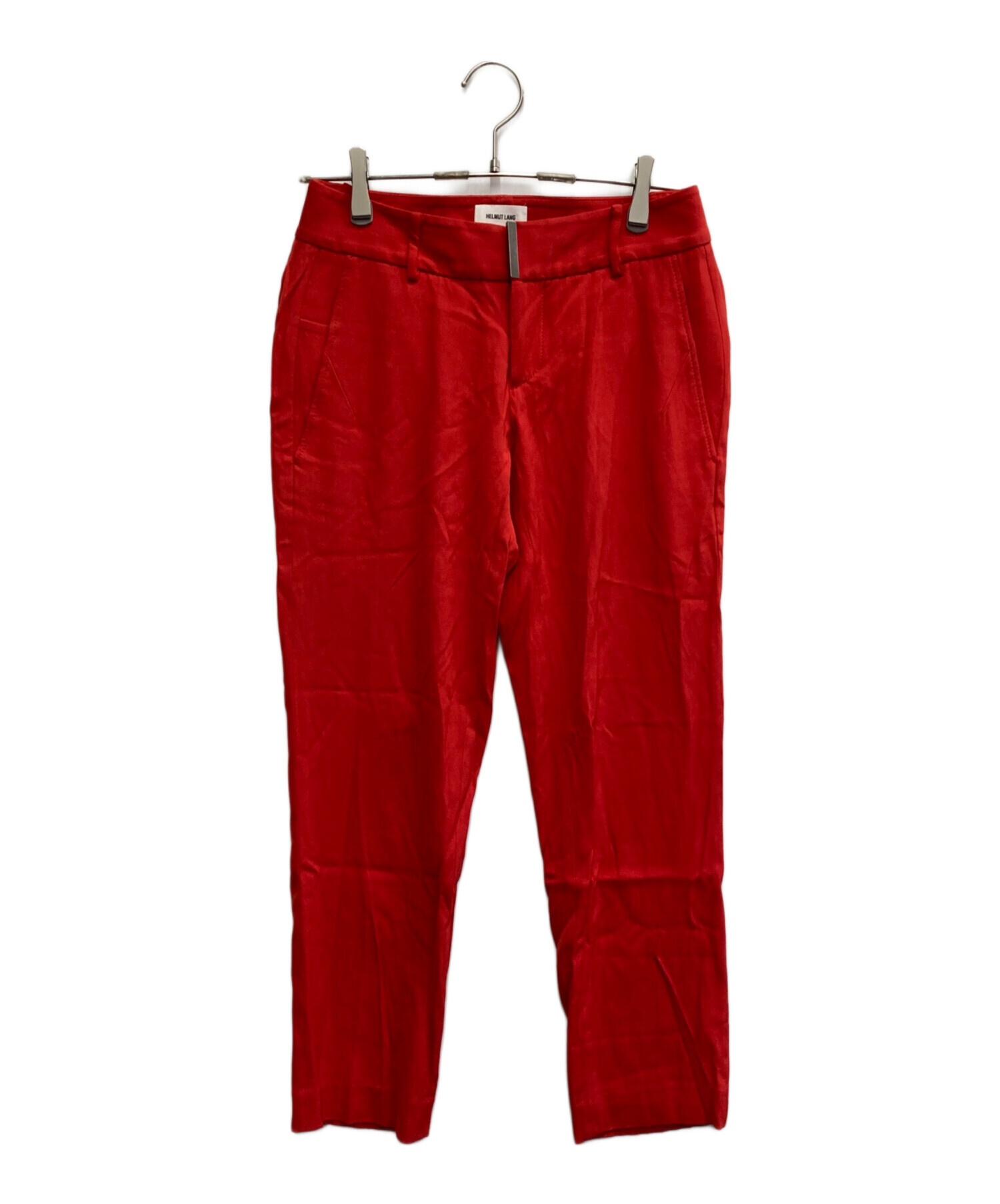 HELMUT LANG 本人期ストレートコットン パンツサイズ29 未使用 中古・古着通販】HELMUT LANG (ヘルムートラング) ストレートパンツ