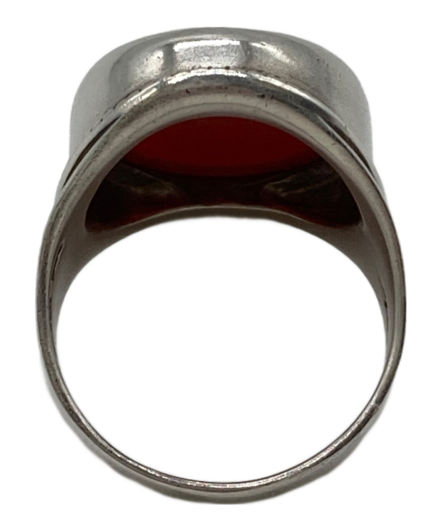 中古・古着通販】agete (アガット) レッドアゲートリング レッド