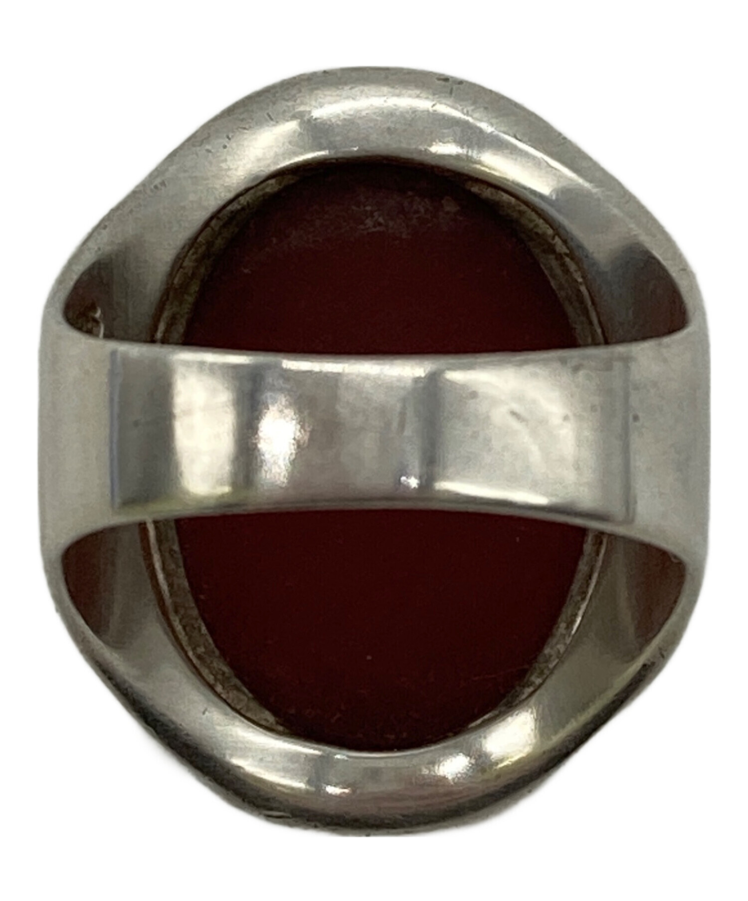 中古・古着通販】agete (アガット) レッドアゲートリング レッド