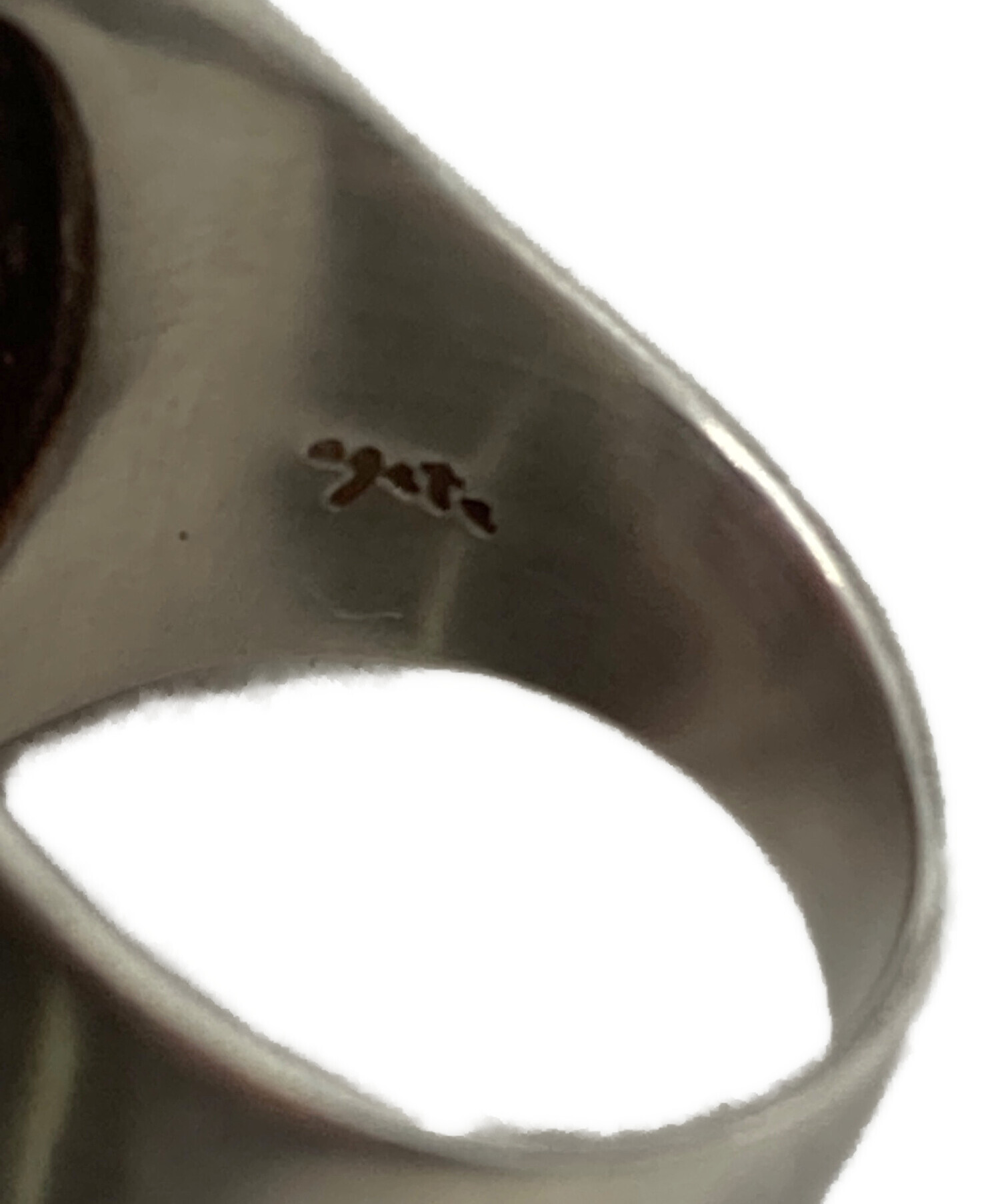 中古・古着通販】agete (アガット) レッドアゲートリング レッド