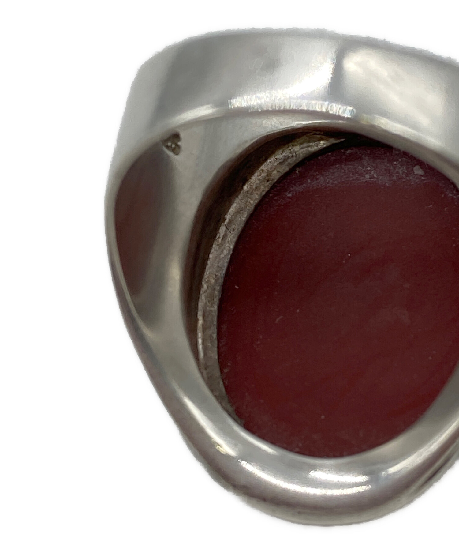 中古・古着通販】agete (アガット) レッドアゲートリング レッド