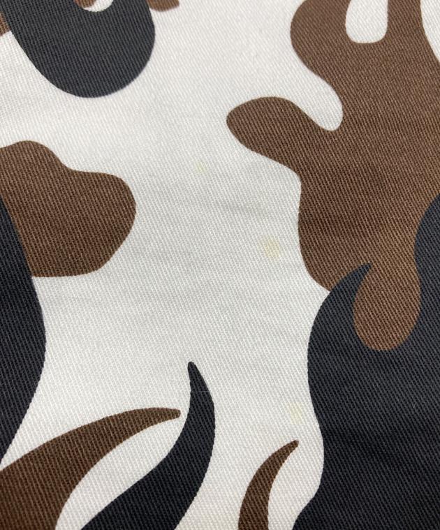中古・古着通販】NAM (ナム) SHRINKED BAGGIES FIRECAMO ホワイト