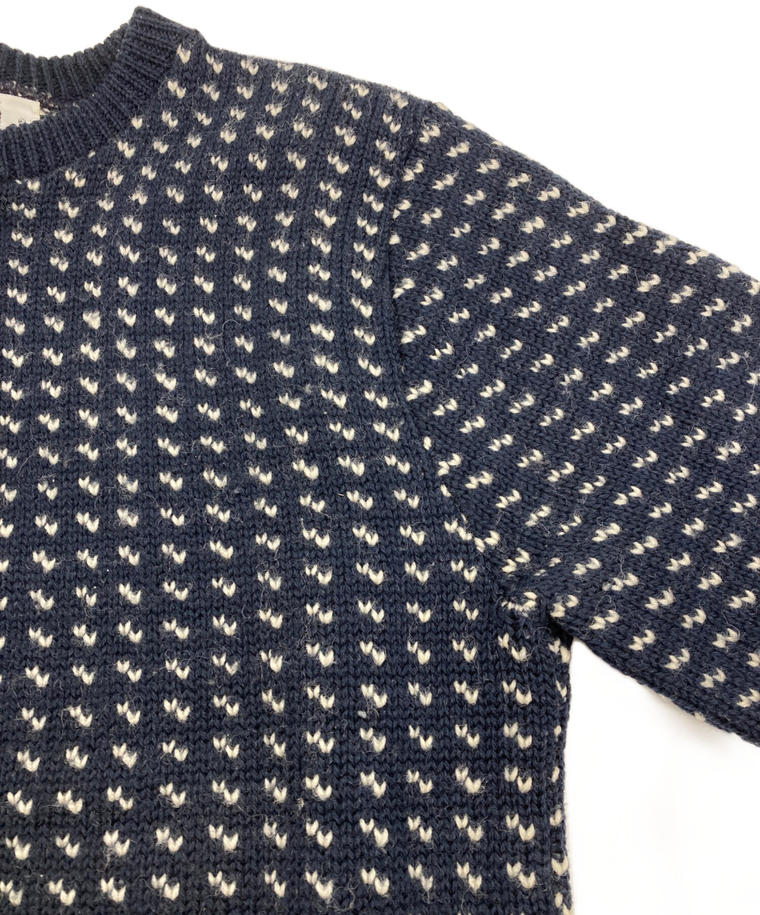 中古・古着通販】WOOLRICH (ウールリッチ) バーズアイニット【USA製