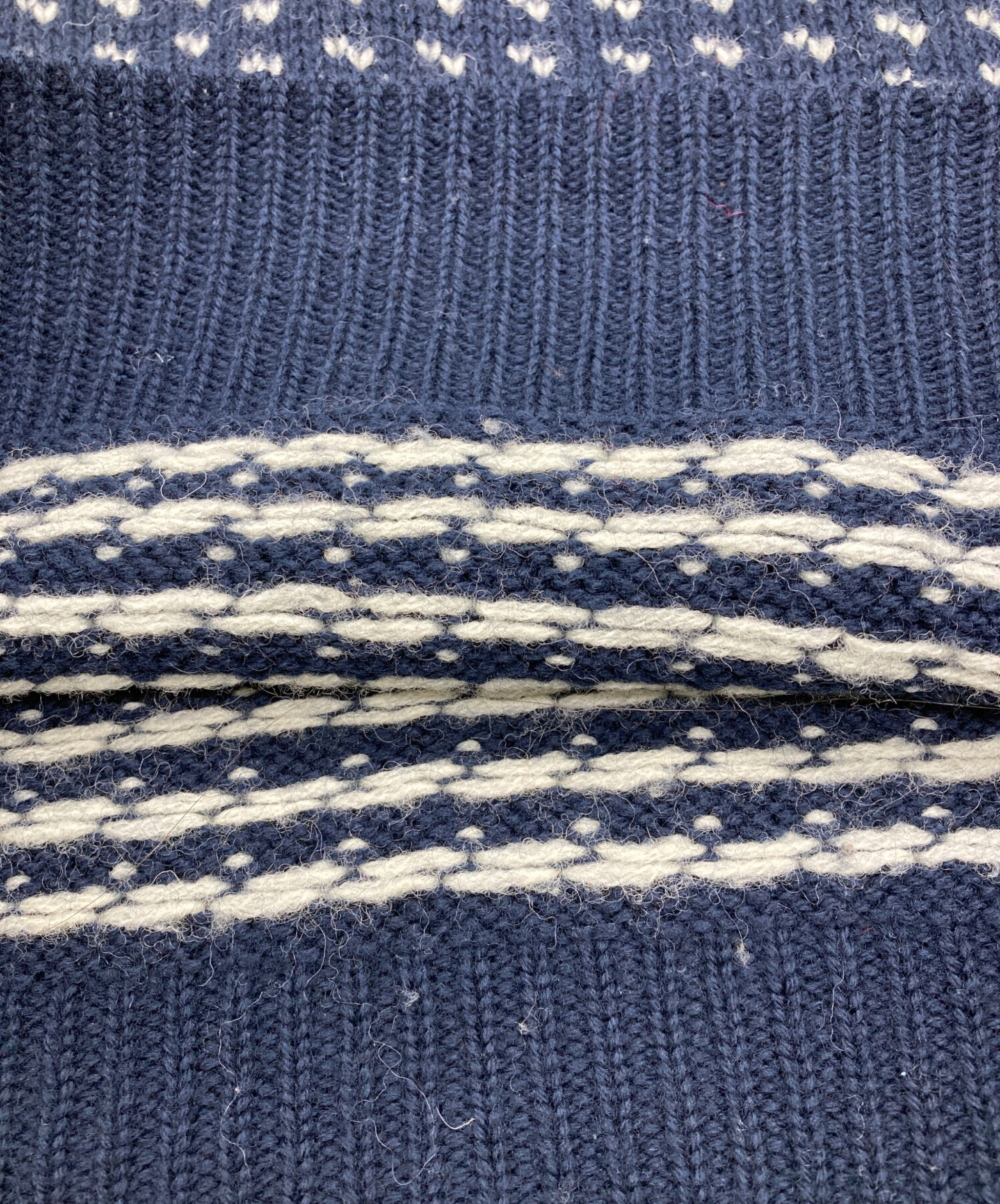 中古・古着通販】WOOLRICH (ウールリッチ) バーズアイニット【USA製