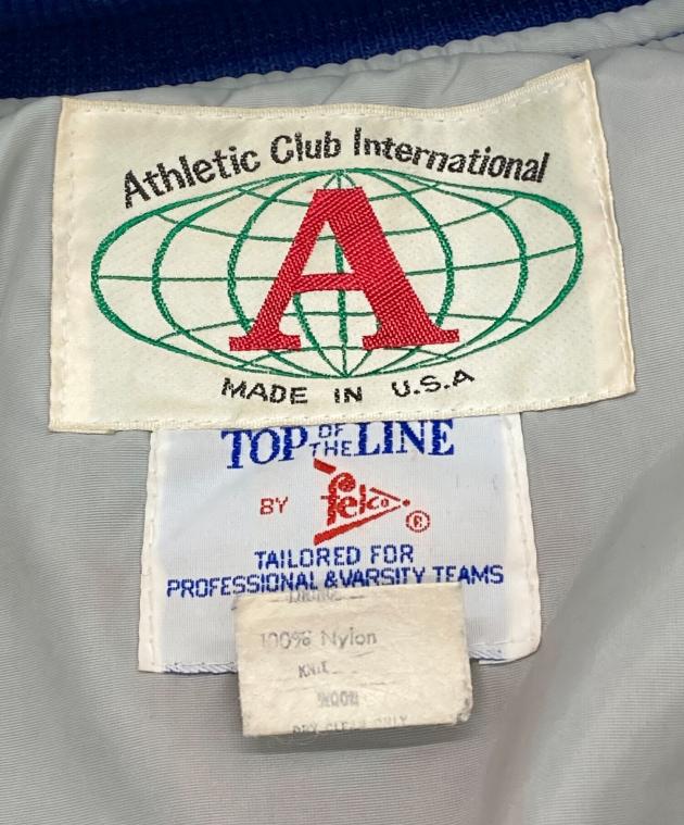 中古・古着通販】FELCO (フェルコ) NEW YORK METS袖レザースタジャン