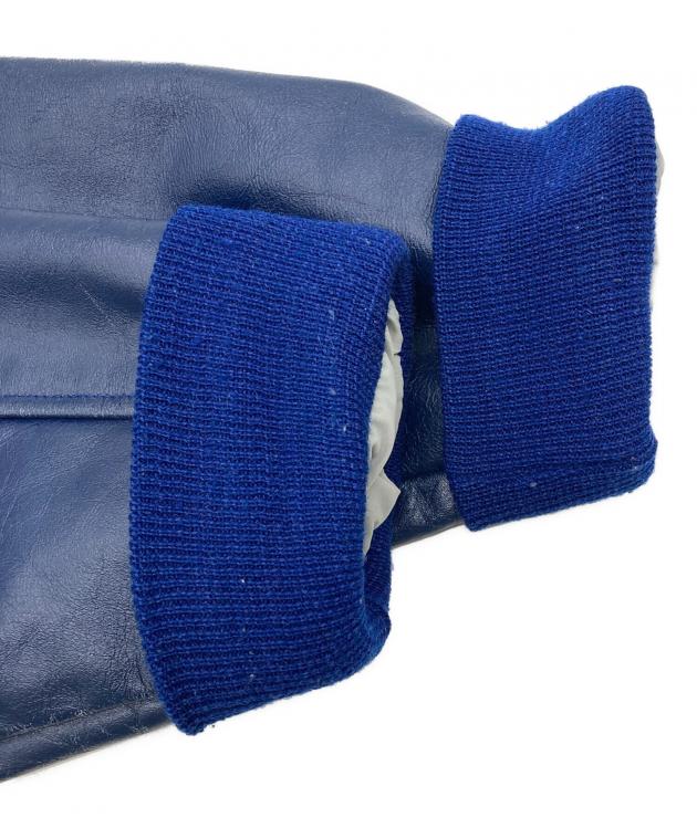 中古・古着通販】FELCO (フェルコ) NEW YORK METS袖レザースタジャン