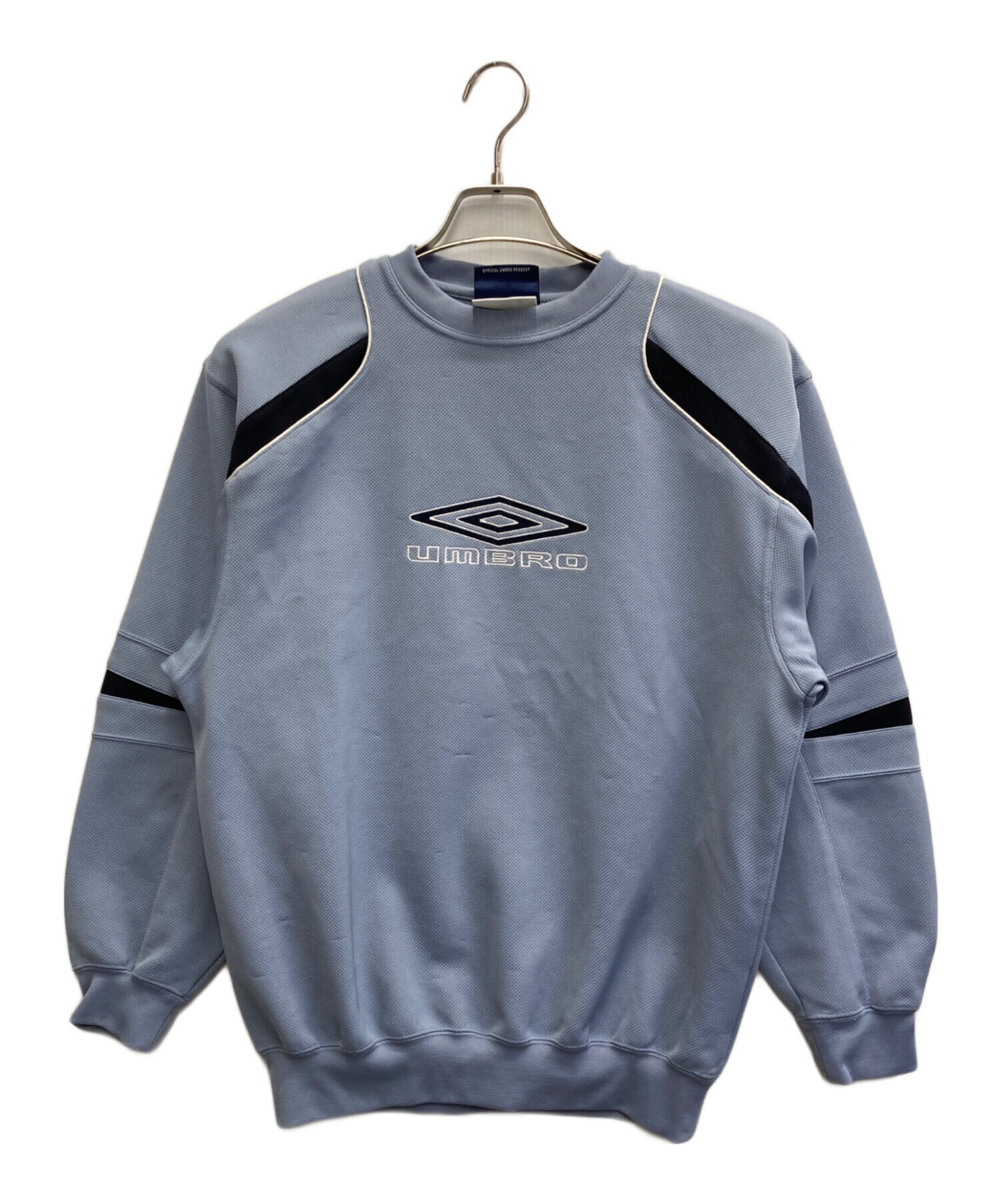 中古・古着通販】UMBRO (アンブロ) ロゴスウェット ブルー サイズ:M