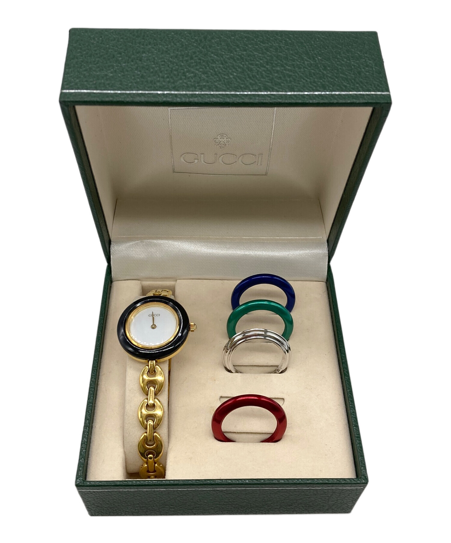 GUCCI グッチ　チェンジベゼル 稼動品 中古・古着通販】GUCCI (グッチ) チェンジベゼル｜ブランド・古着通販
