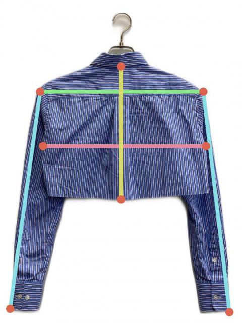 中古・古着通販】HOMME girls (オムガールズ) クロップド シャツ