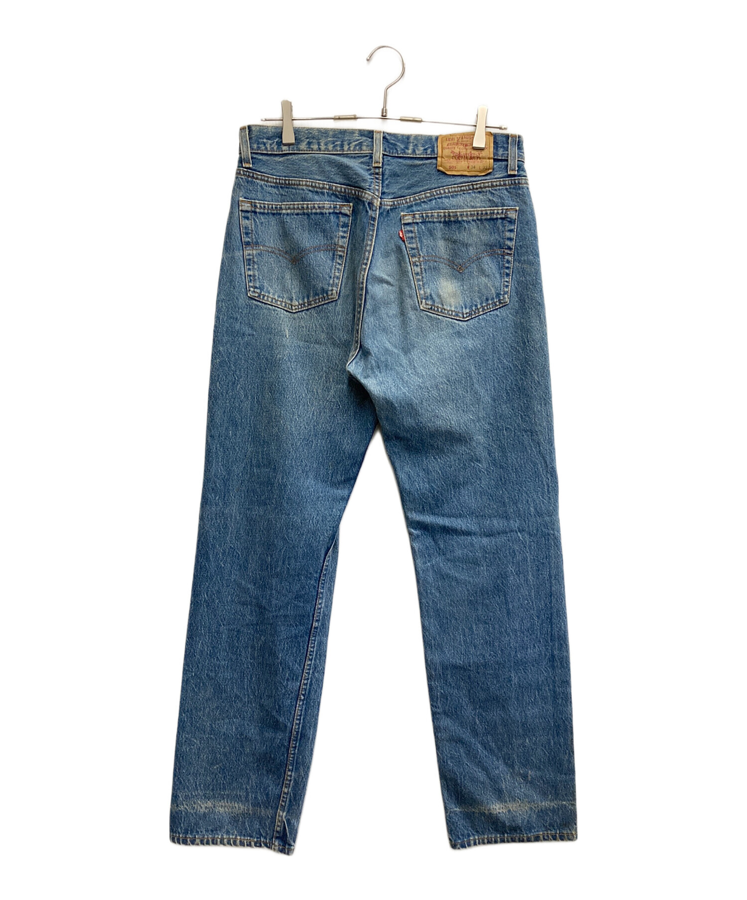 90's Levi's 501 W34 L32 古着デニムUSA vintage 中古・古着通販】LEVI'S (リーバイス) 90'S 501 デニムパンツ ブルー