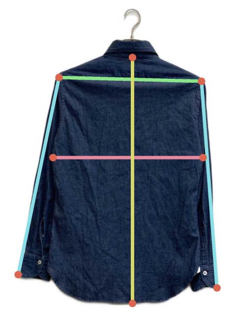 中古・古着通販】giannetto (ジャンネット) インディゴシャンブレー