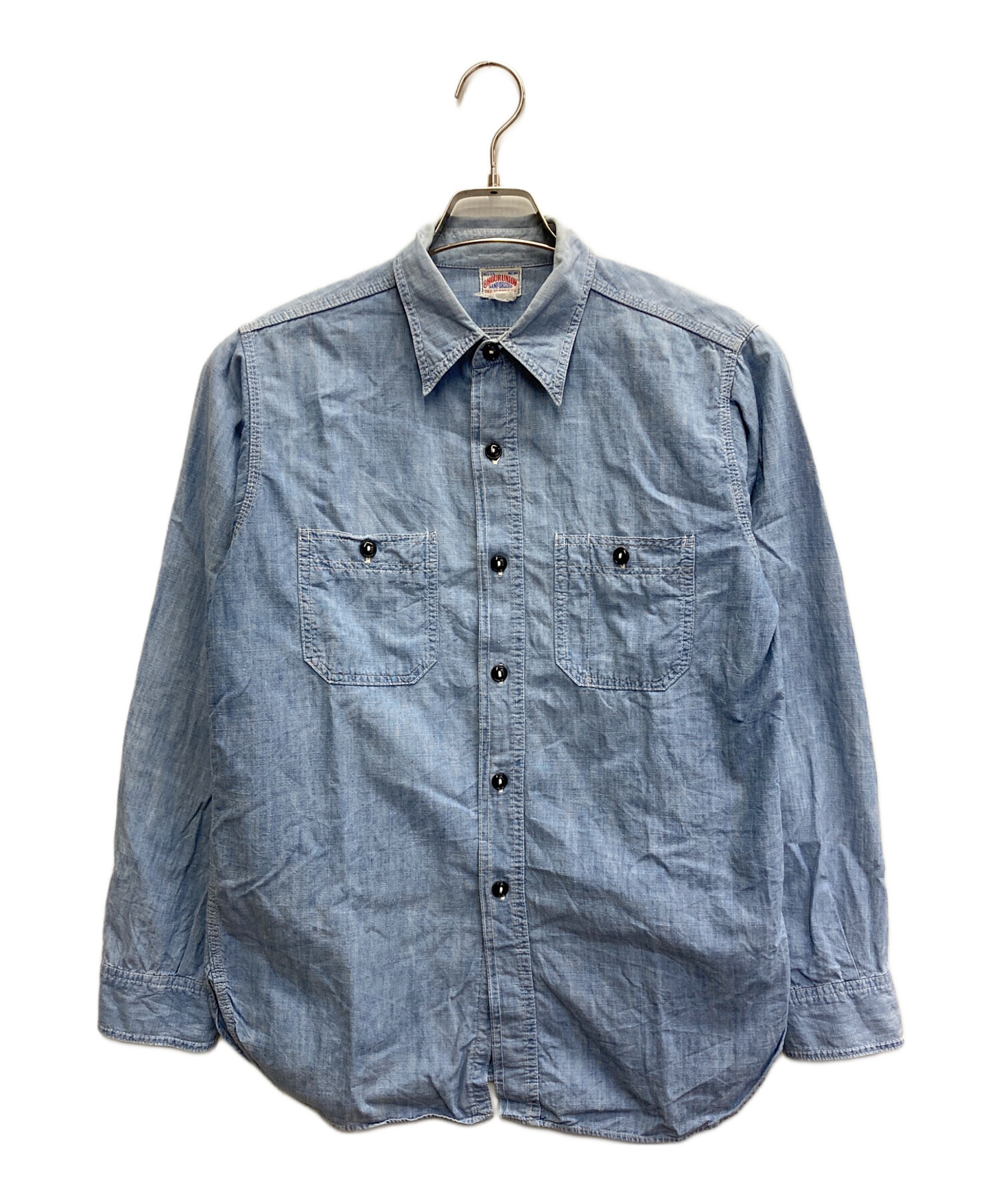 JOE McCOY 8HOUR UNION ワークシャツ 16(L) 中古・古着通販】Joe McCOY (ジョーマッコイ) 8HOUR UNION ワーク