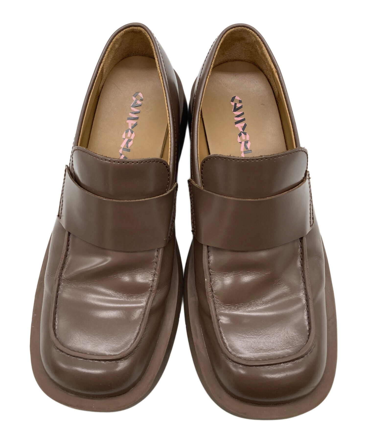 美品　camper ブラウン スエード ローファー　　37 中古・古着通販】CAMPER (カンペール) 1978 フラットシューズ ブラウン