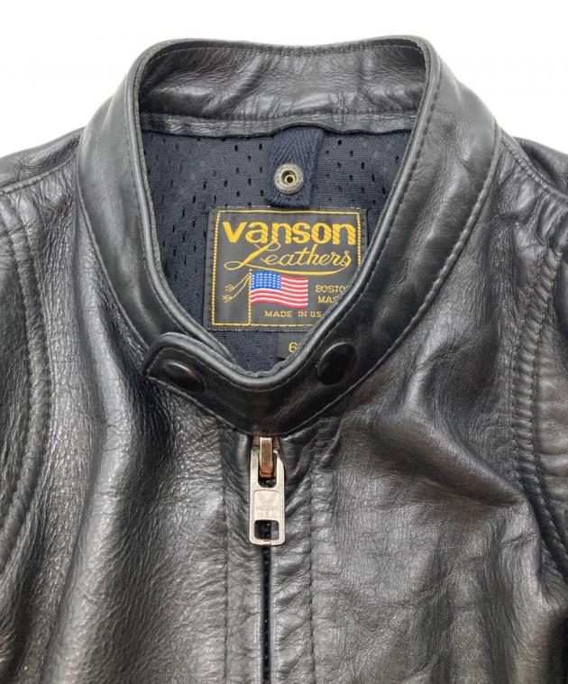 中古・古着通販】VANSON (バンソン) レザー モーターサイクル