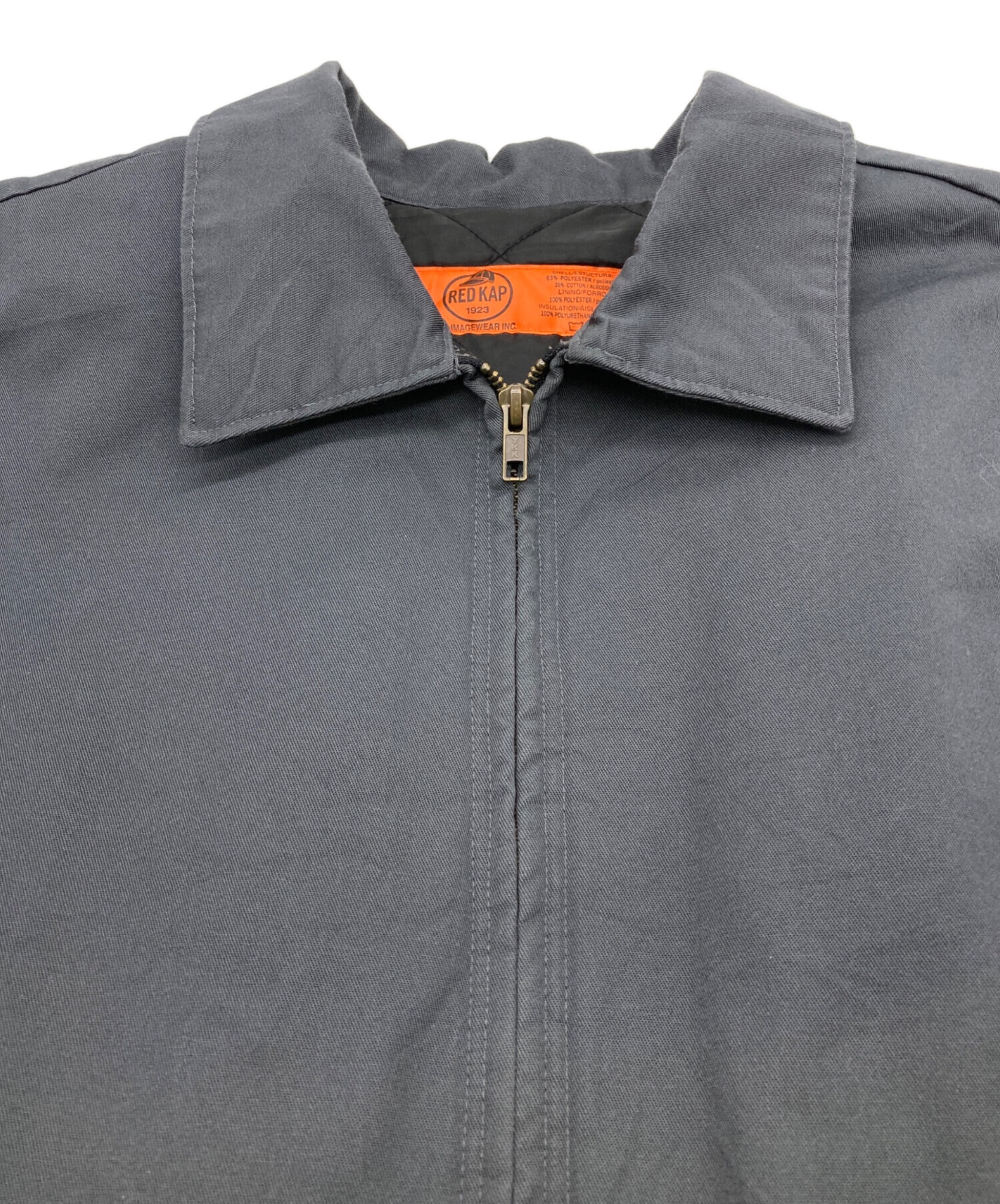 中古・古着通販】RED KAP (レッド キャップ) ジップジャケット グレー 