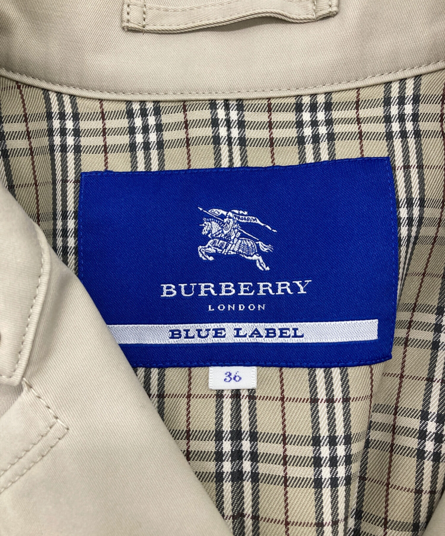 中古・古着通販】BURBERRY BLUE LABEL (バーバリー ブルー レーベル