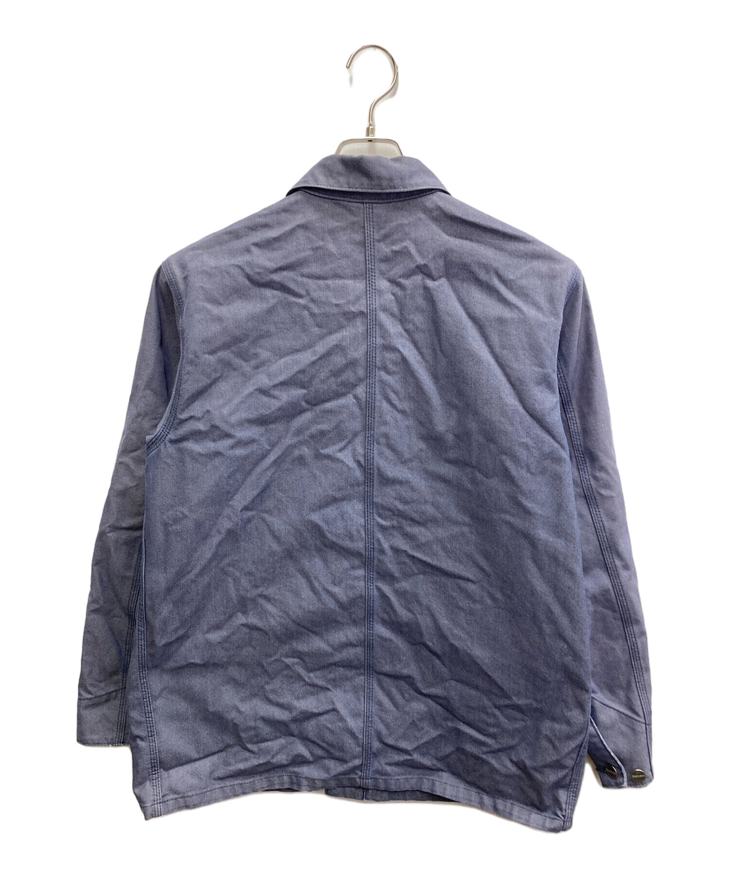 中古・古着通販】CarHartt (カーハート) カバーオール ネイビー サイズ 中古・古着通販】CarHartt (カーハート) カバーオール ネイビー サイズ