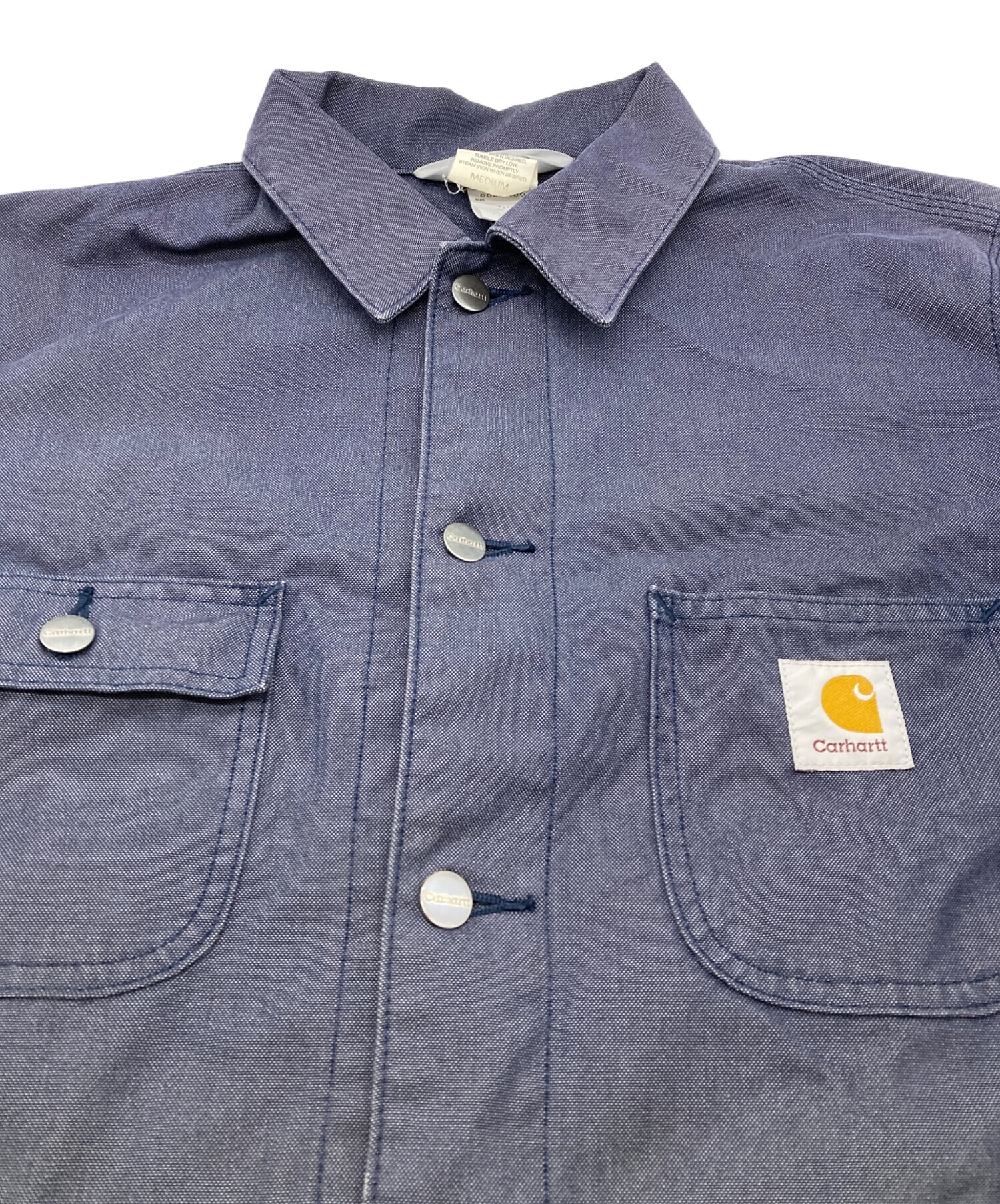 中古・古着通販】CarHartt (カーハート) カバーオール ネイビー サイズ