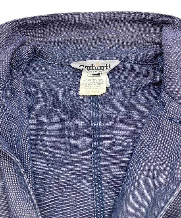 Carhartt ネイビー カバーオール 中古・古着通販】CarHartt (カーハート) カバーオール ネイビー サイズ